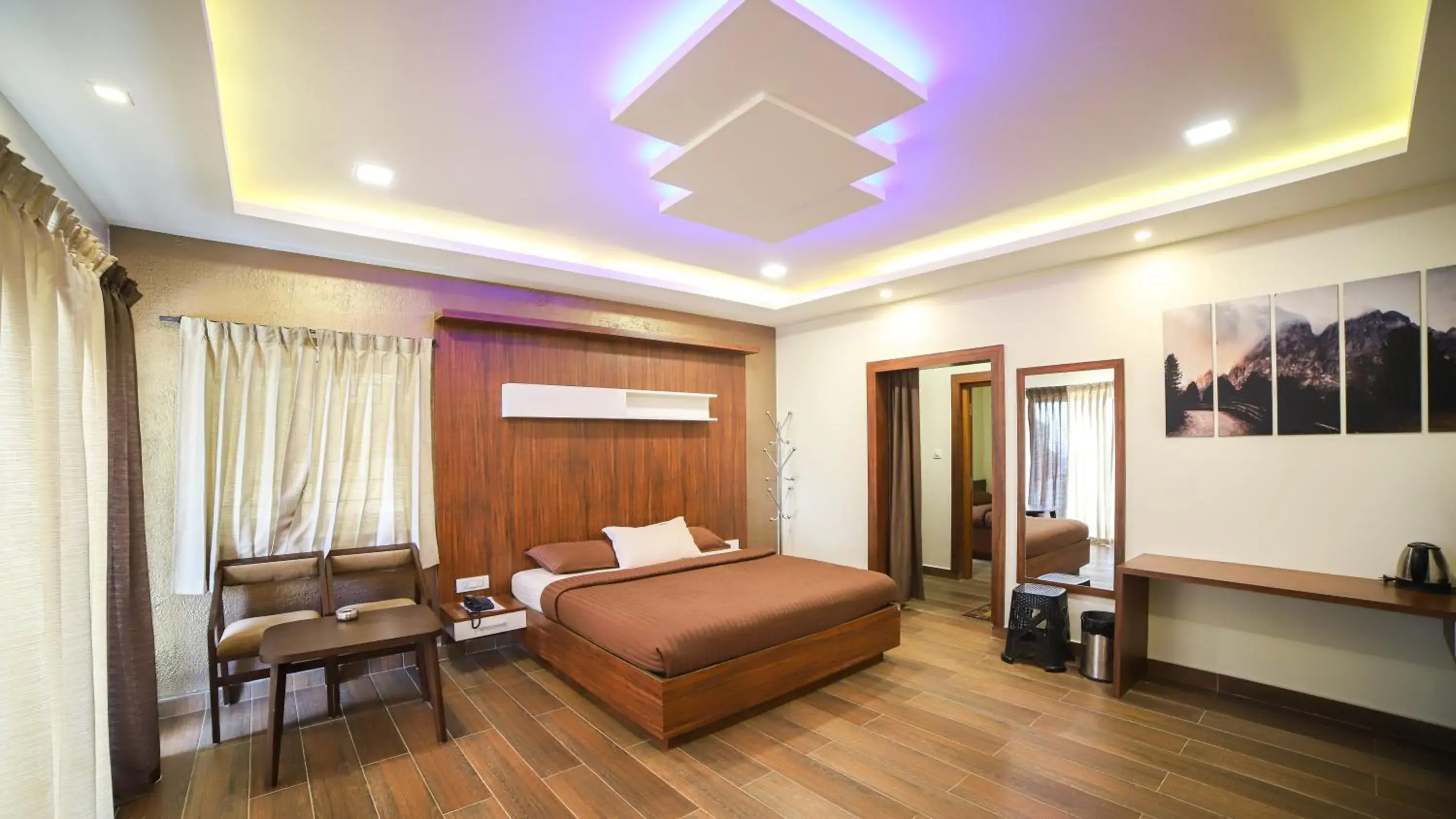 Bedroom, Bed in Aira Residency Kothagiri by Lexstays Bedroom, Bed in Aira Residency Kothagiri by Lexstays