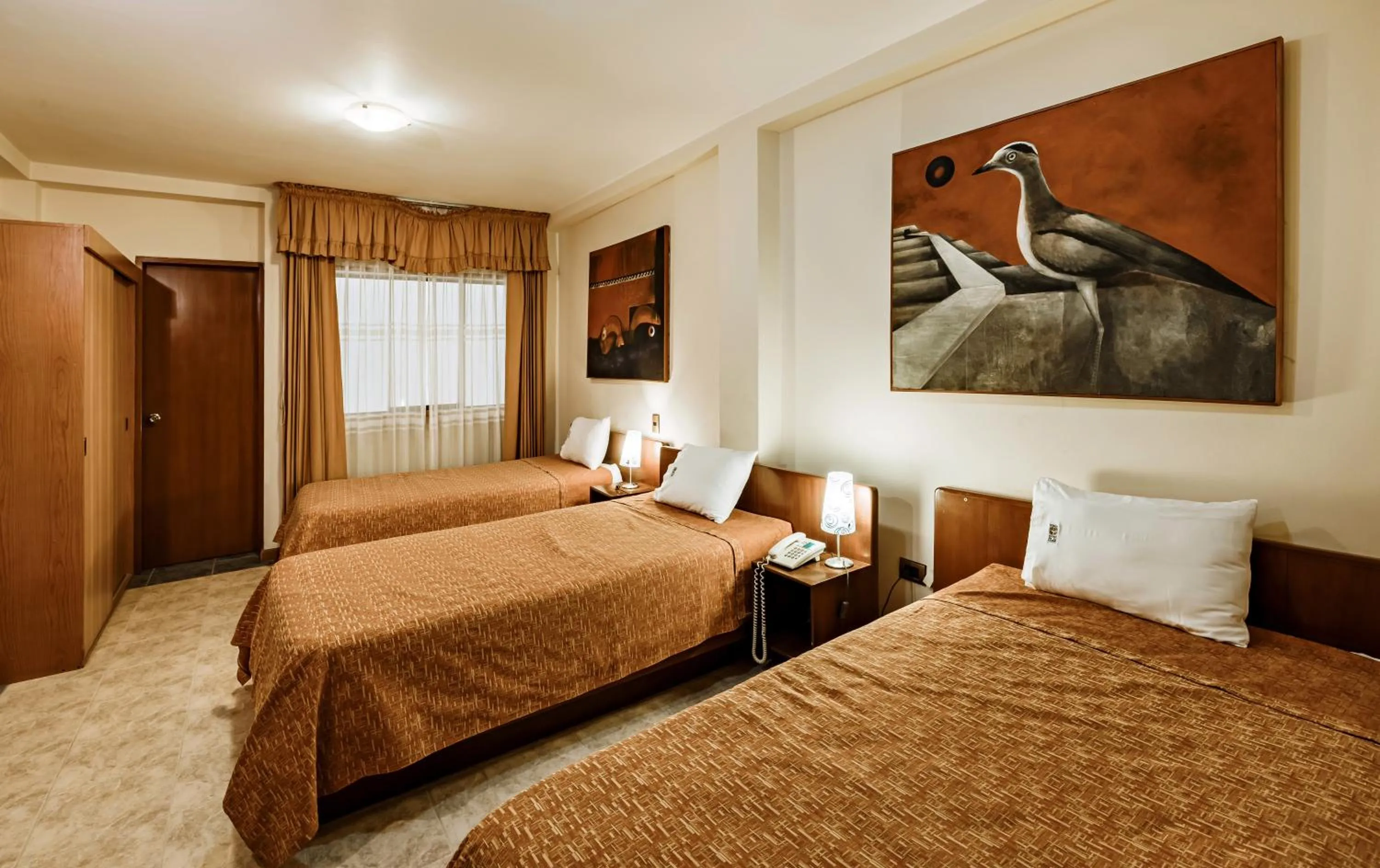 Property building, Bed in Hotel Casa de la Luna