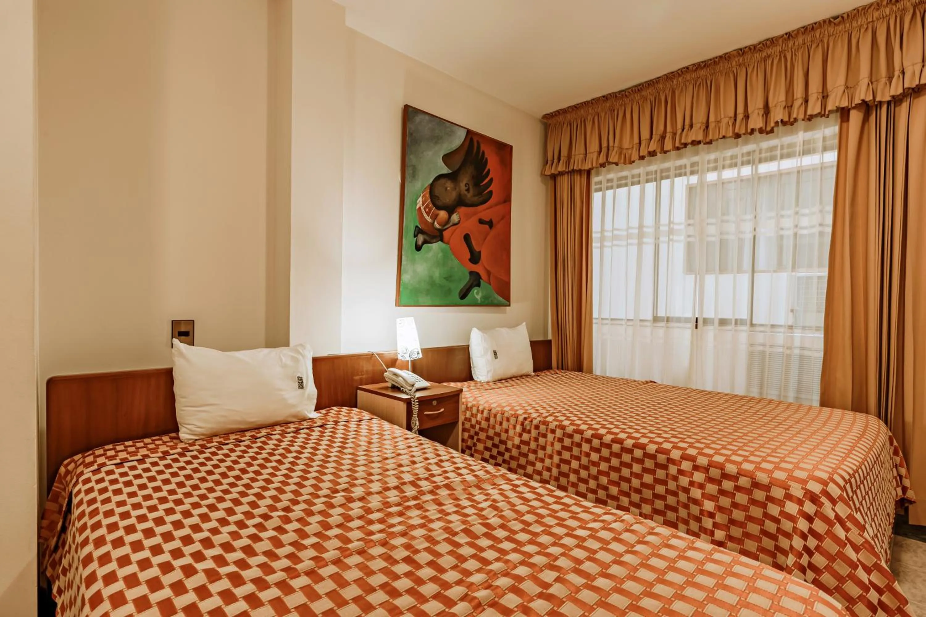 Property building, Bed in Hotel Casa de la Luna