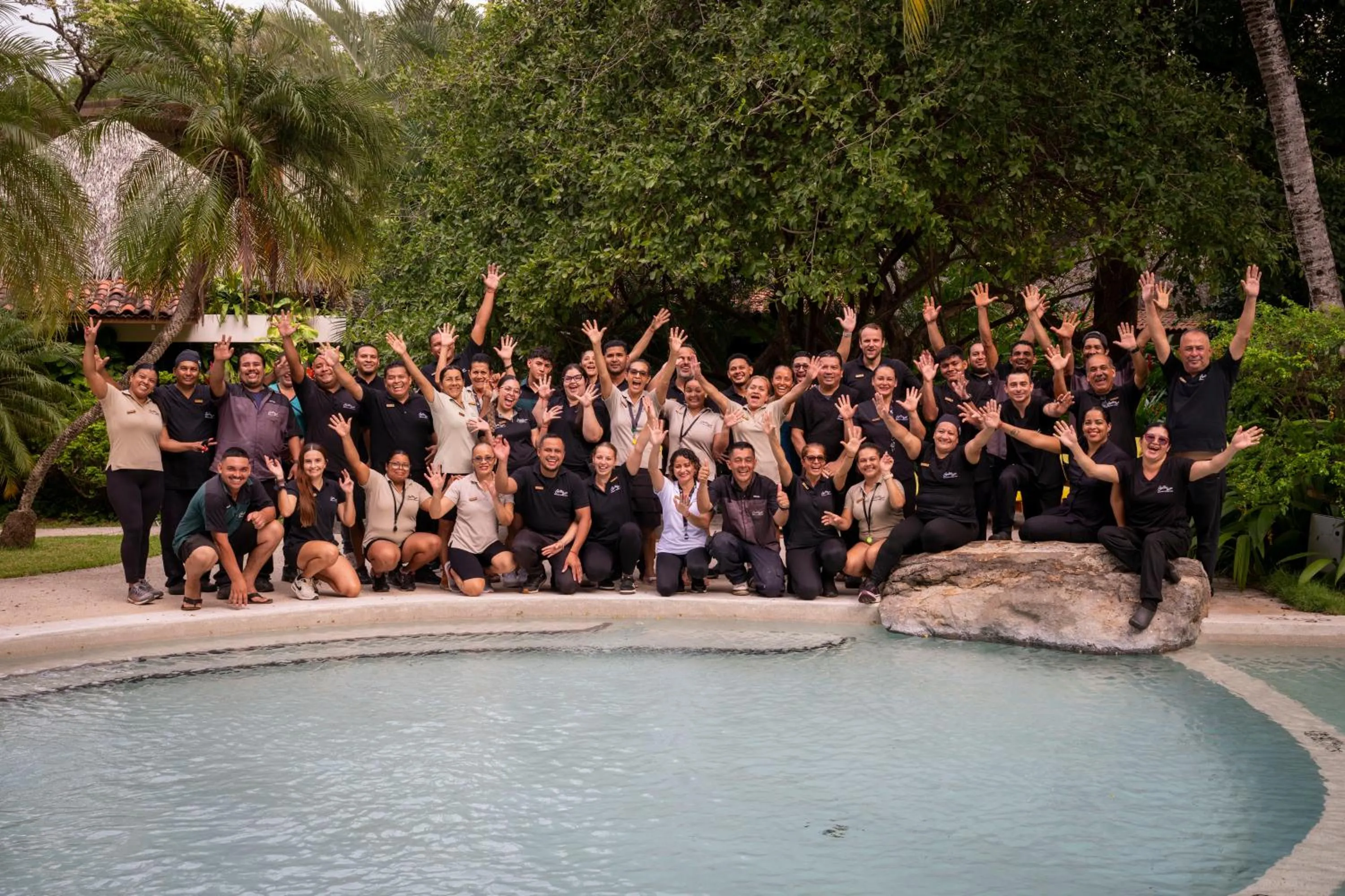Staff in Capitán Suizo Beachfront Boutique Hotel