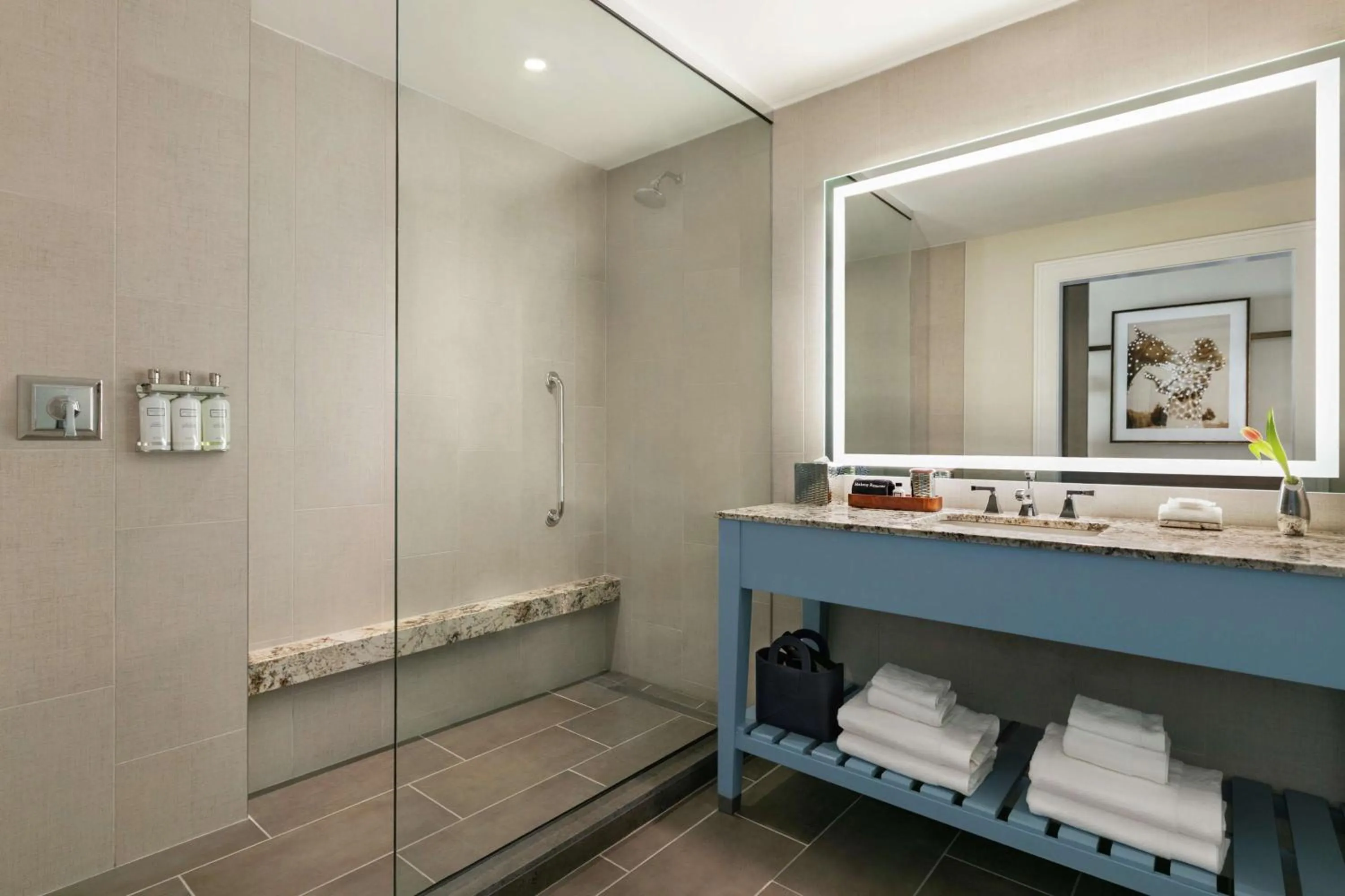 Bathroom in The Harpeth Franklin Downtown, Curio Collection by Hilton