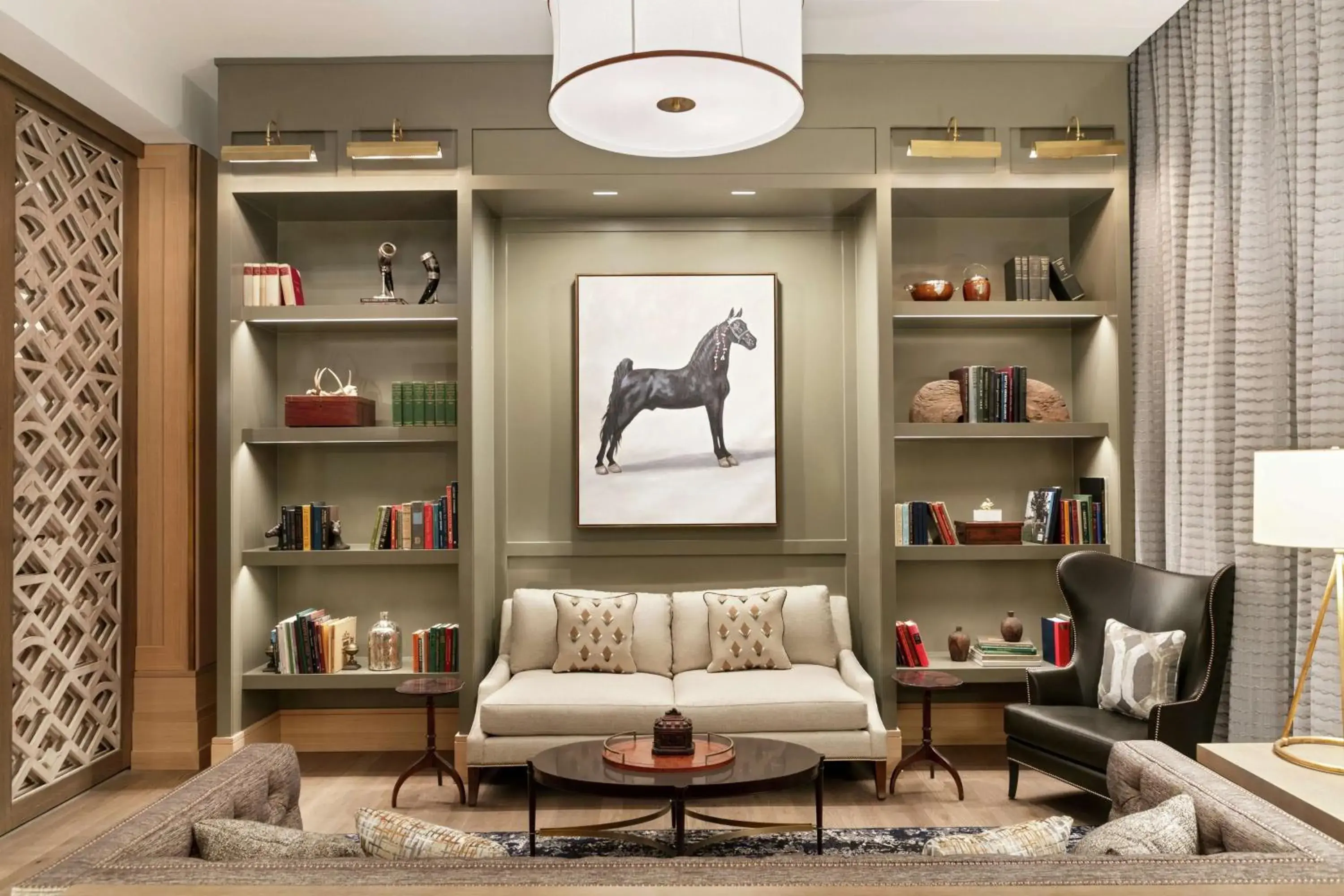 Lobby or reception in The Harpeth Franklin Downtown, Curio Collection by Hilton Lobby or reception in The Harpeth Franklin Downtown, Curio Collection by Hilton