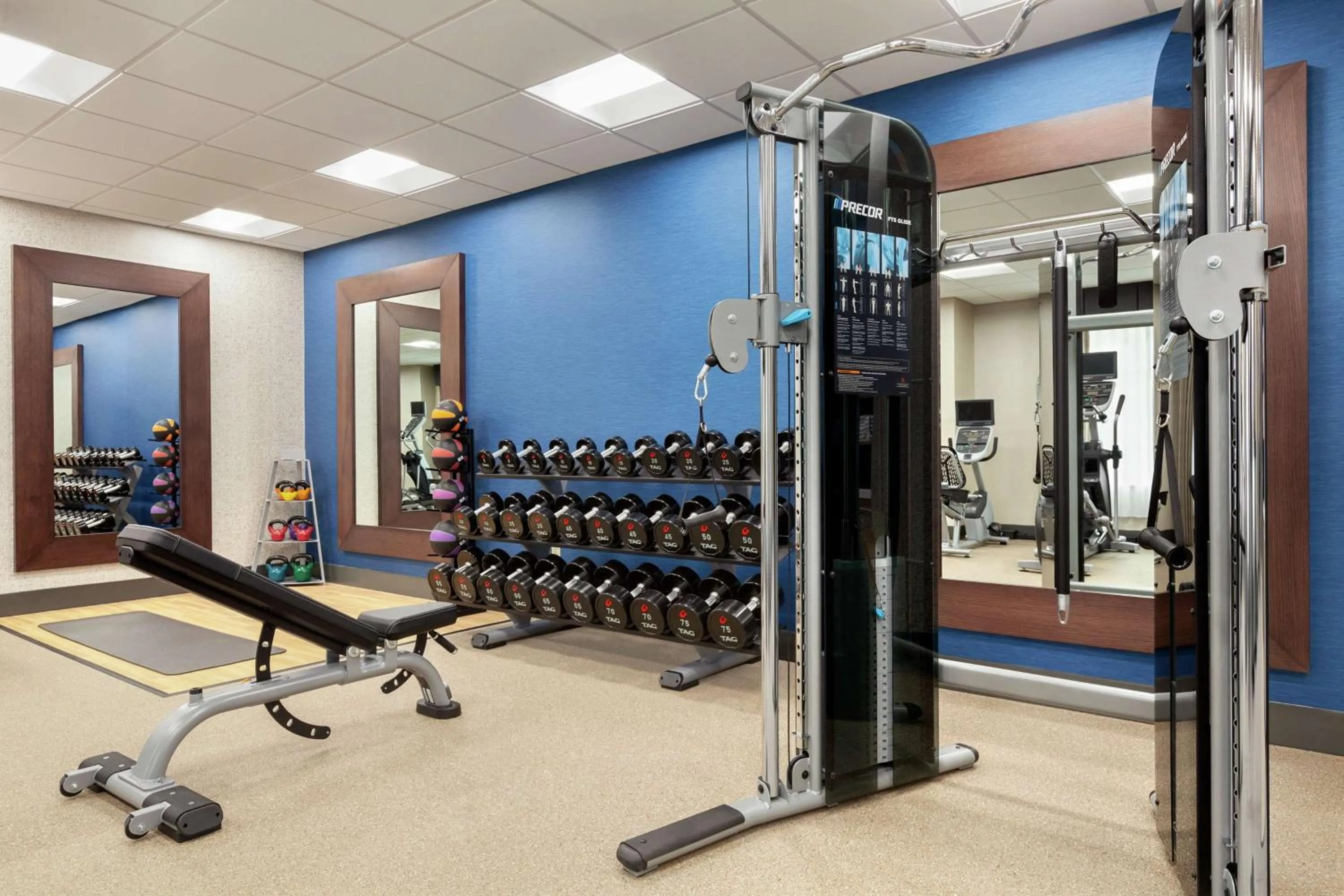 Fitness centre/facilities in Homewood Suites By Hilton Harlingen