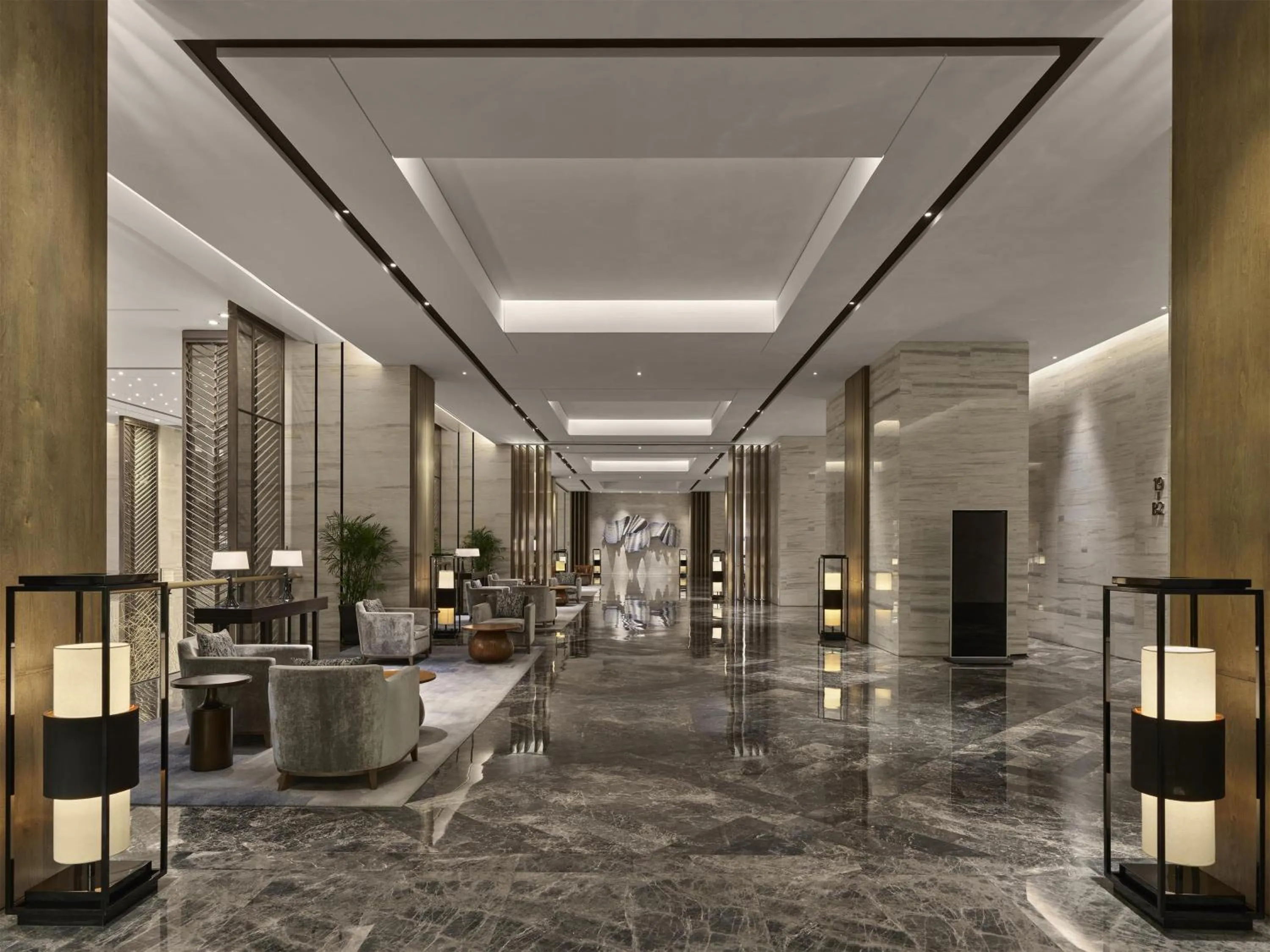 Lobby or reception in Hilton Guiyang
