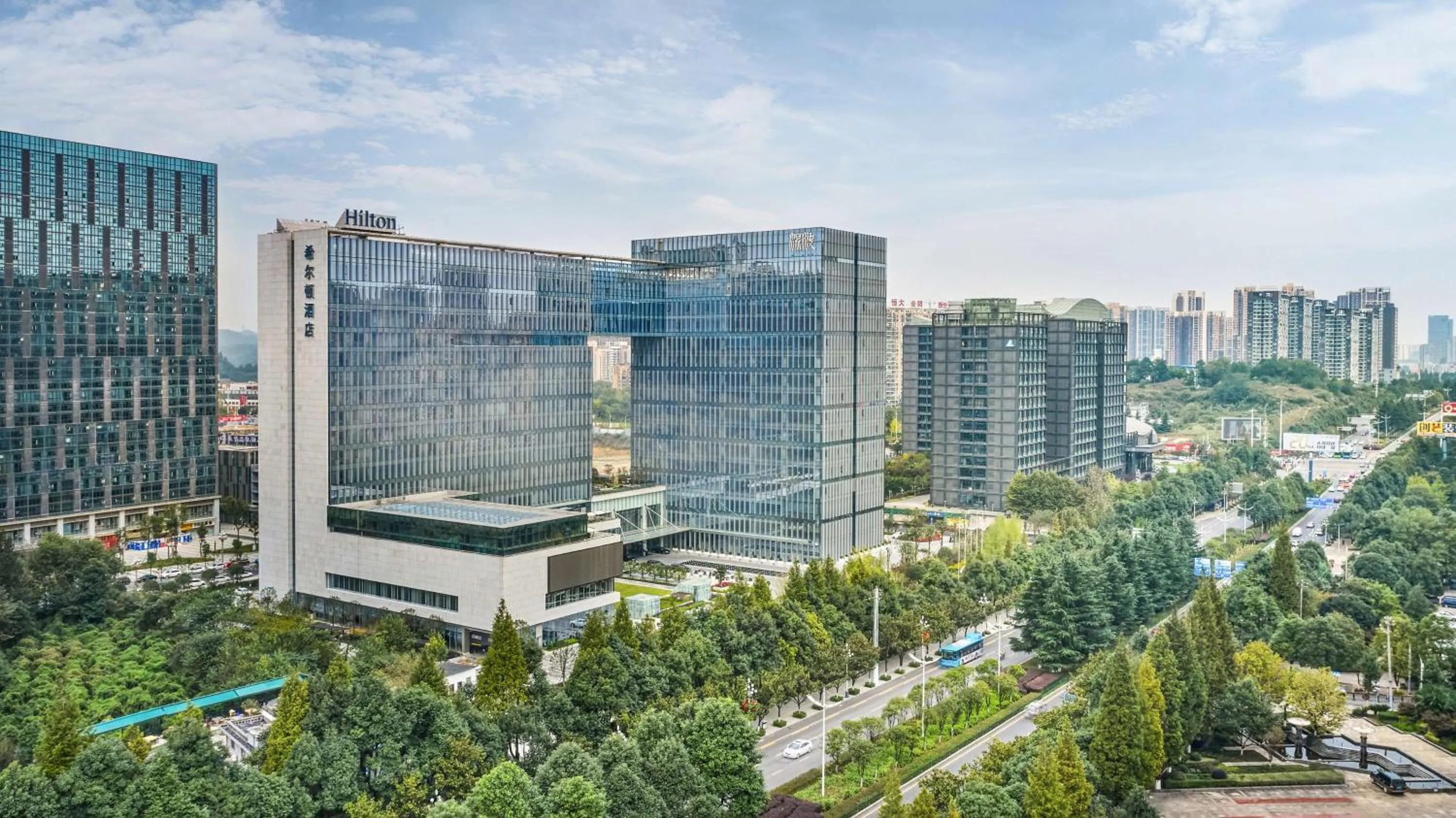 Property building in Hilton Guiyang