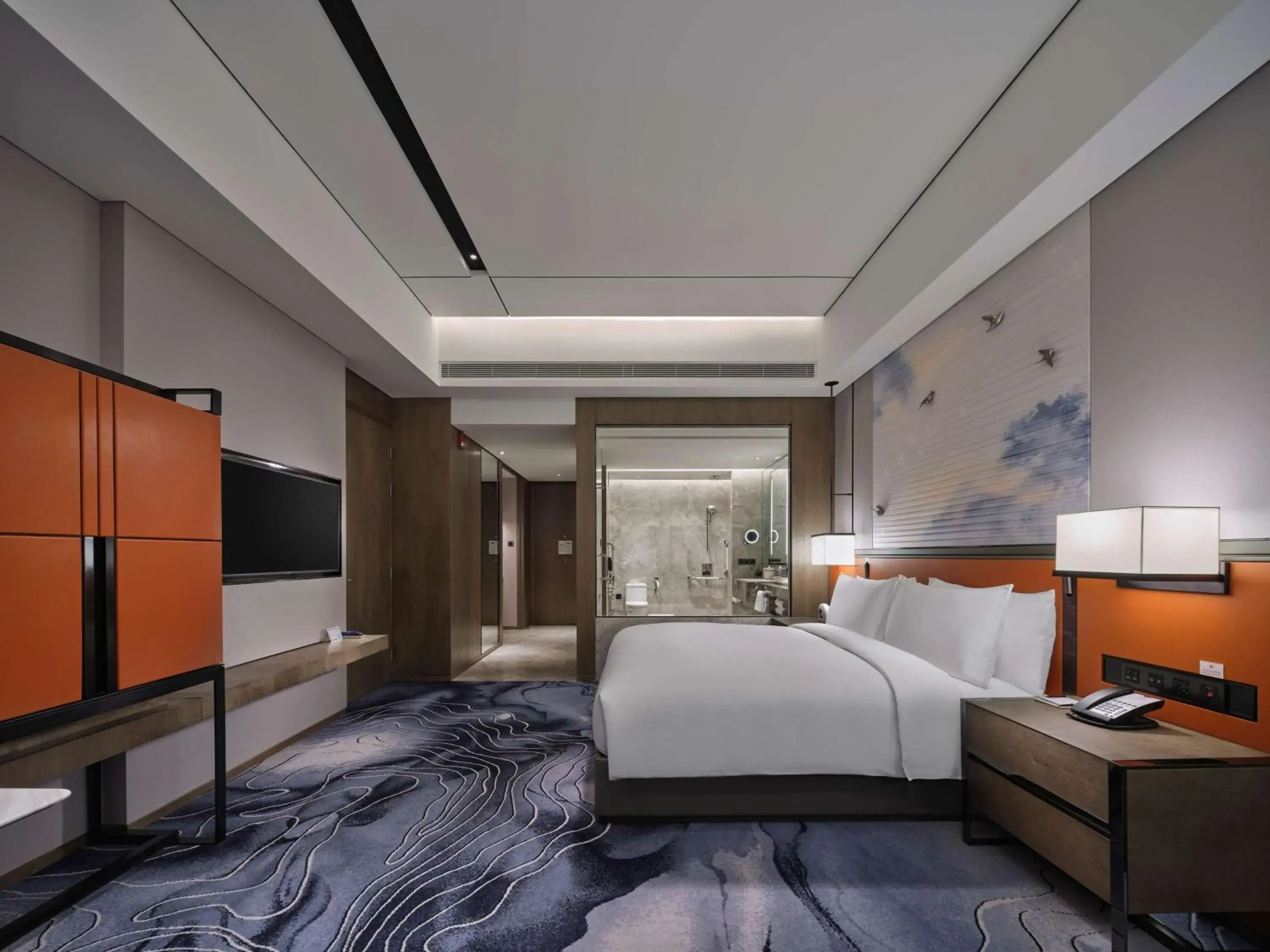 King Room - Mobility Accessible in Hilton Guiyang King Room - Mobility Accessible in Hilton Guiyang