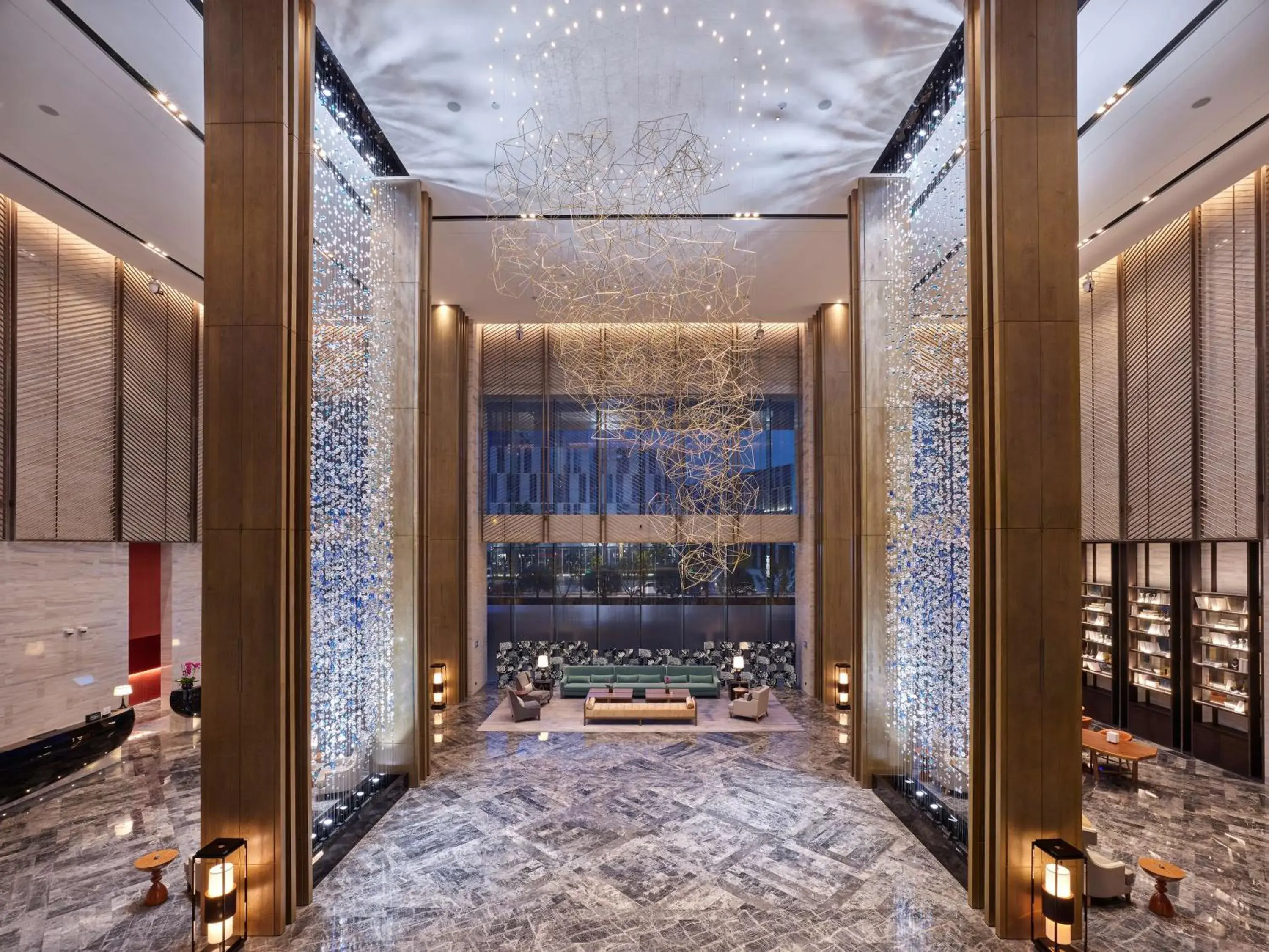 Lobby or reception in Hilton Guiyang Lobby or reception in Hilton Guiyang