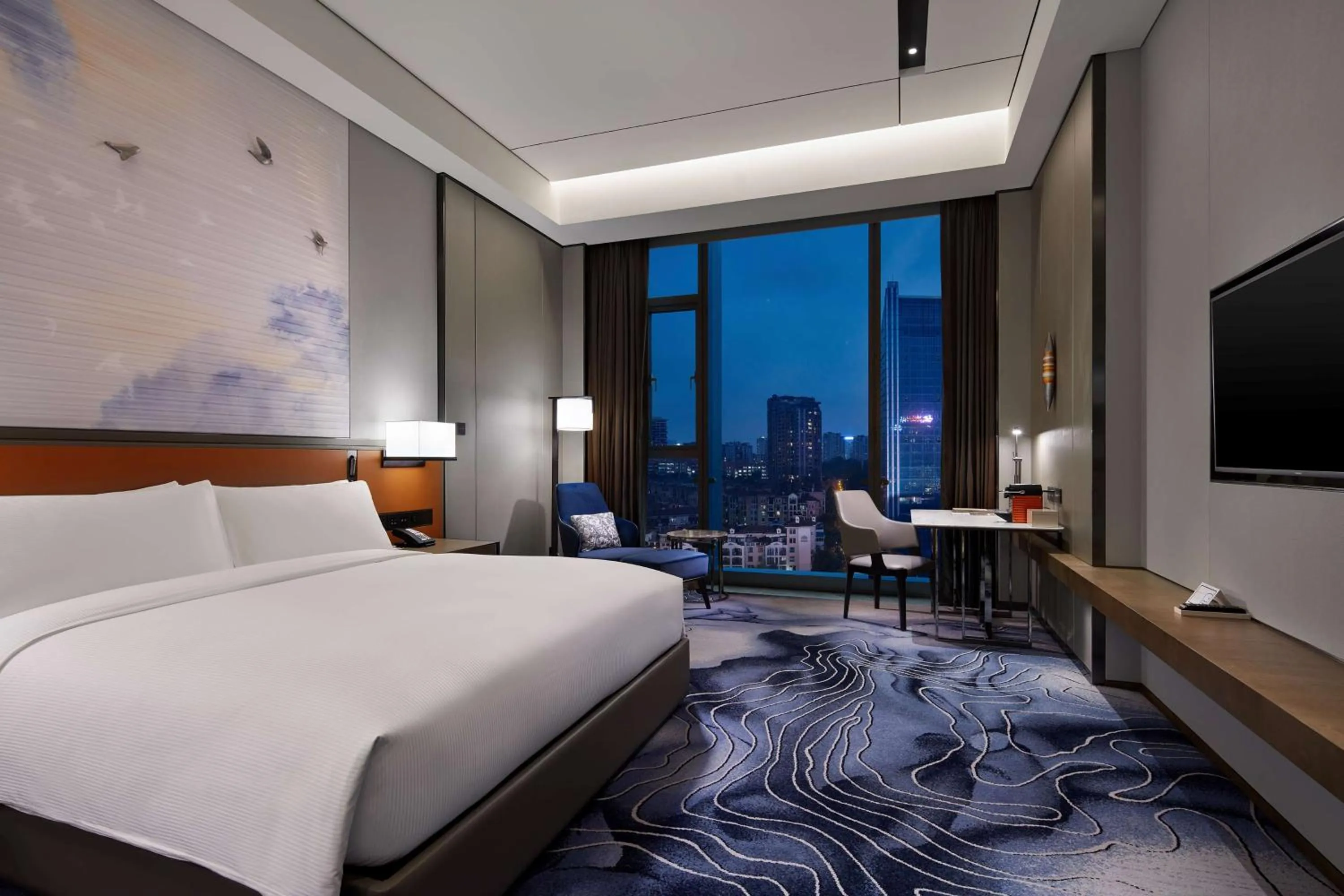 Bed in Hilton Guiyang
