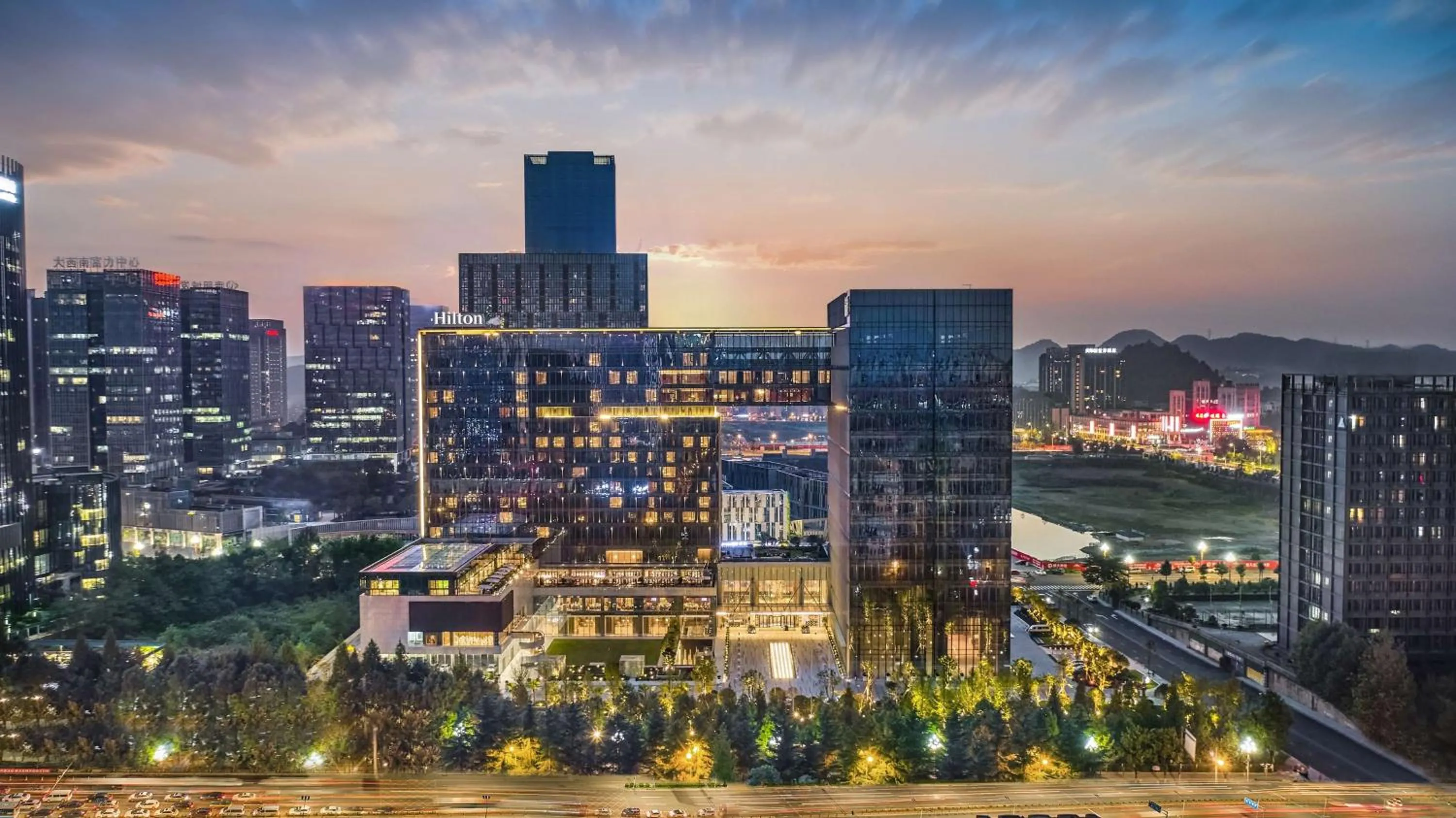 Property building in Hilton Guiyang