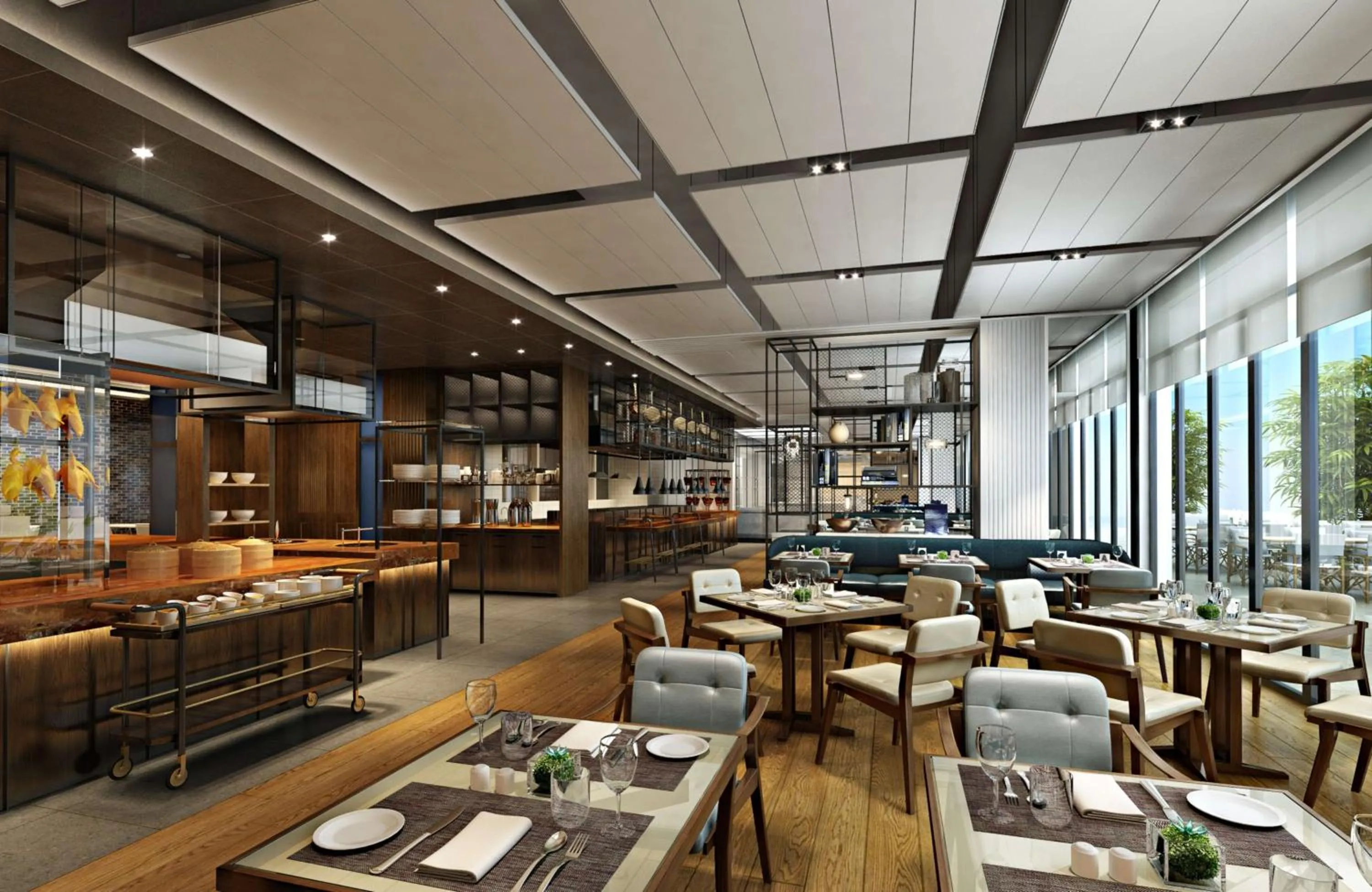 Restaurant/places to eat in Hilton Guiyang