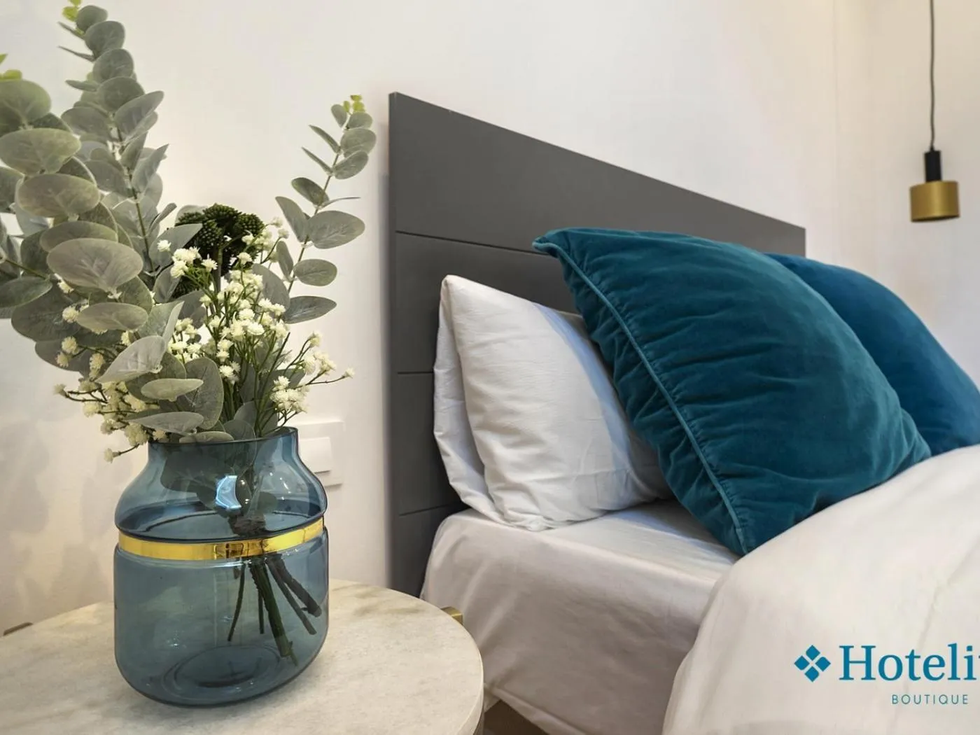 Bed in Hotelito Boutique Badalona Mar