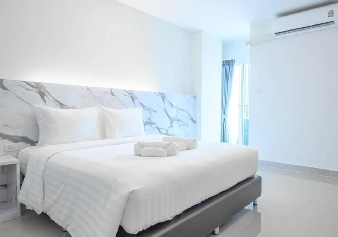 Bed in Don Mueang Place Hotel