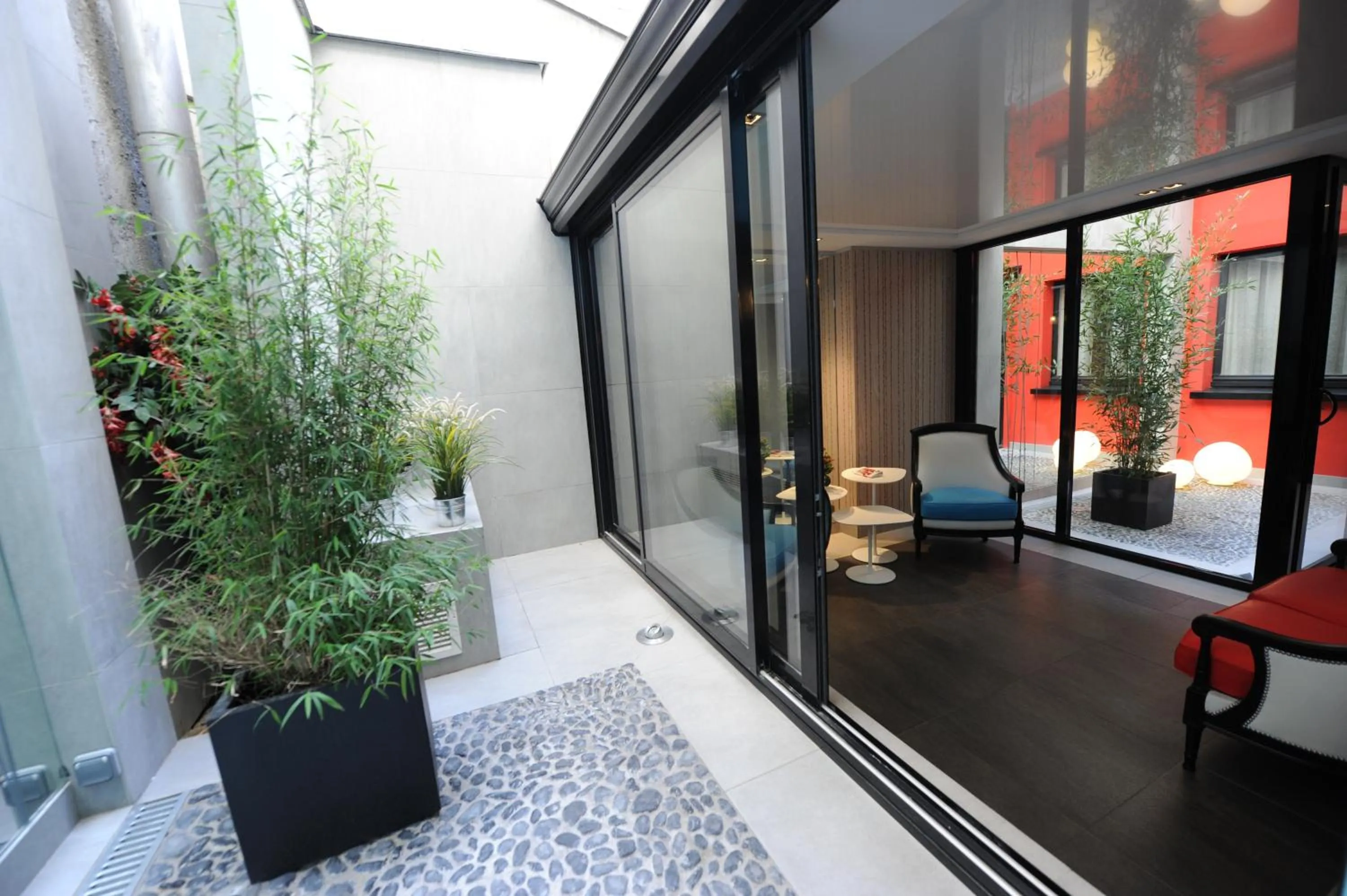 Garden in Hôtel Du Vieux Saule