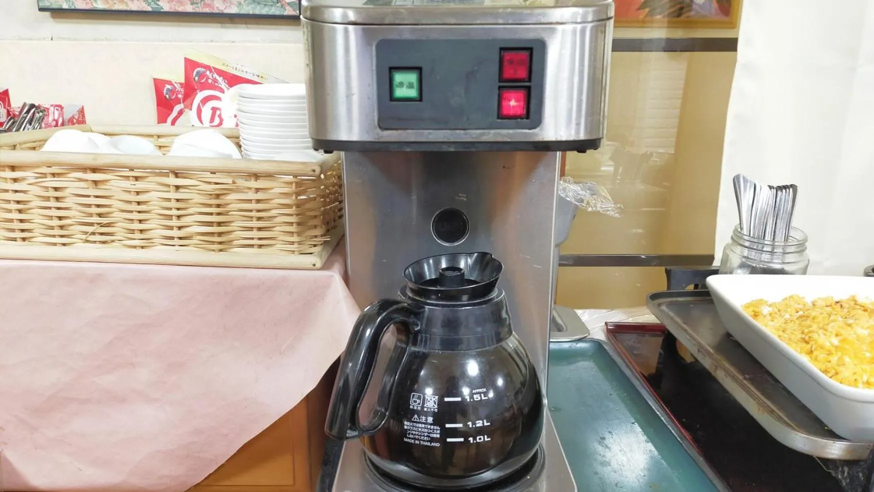 Coffee/tea facilities in Business Hotel Takizawa Takasaki Station Nishiguchi