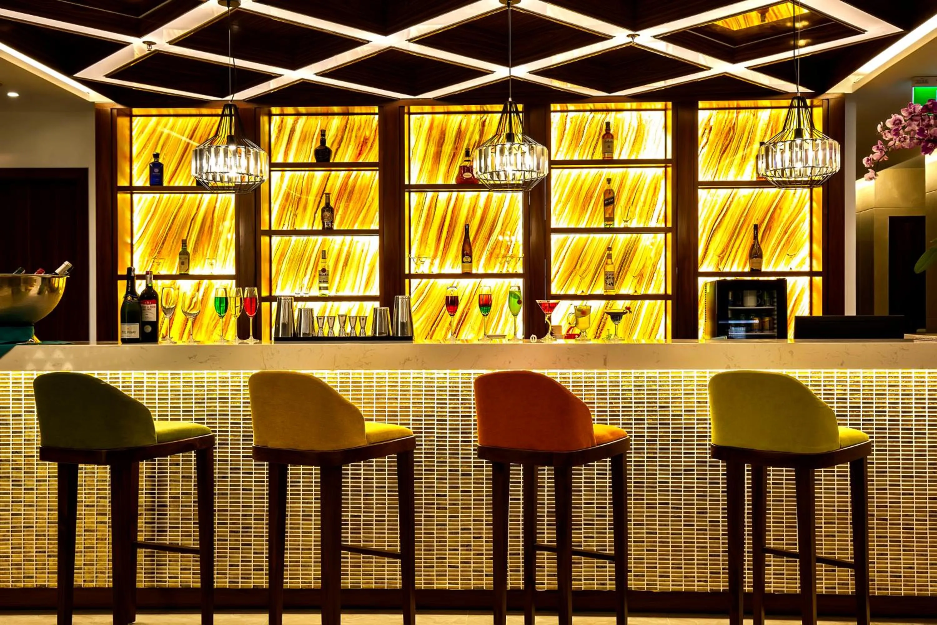 Lounge or bar in Maximilan Danang Beach Hotel