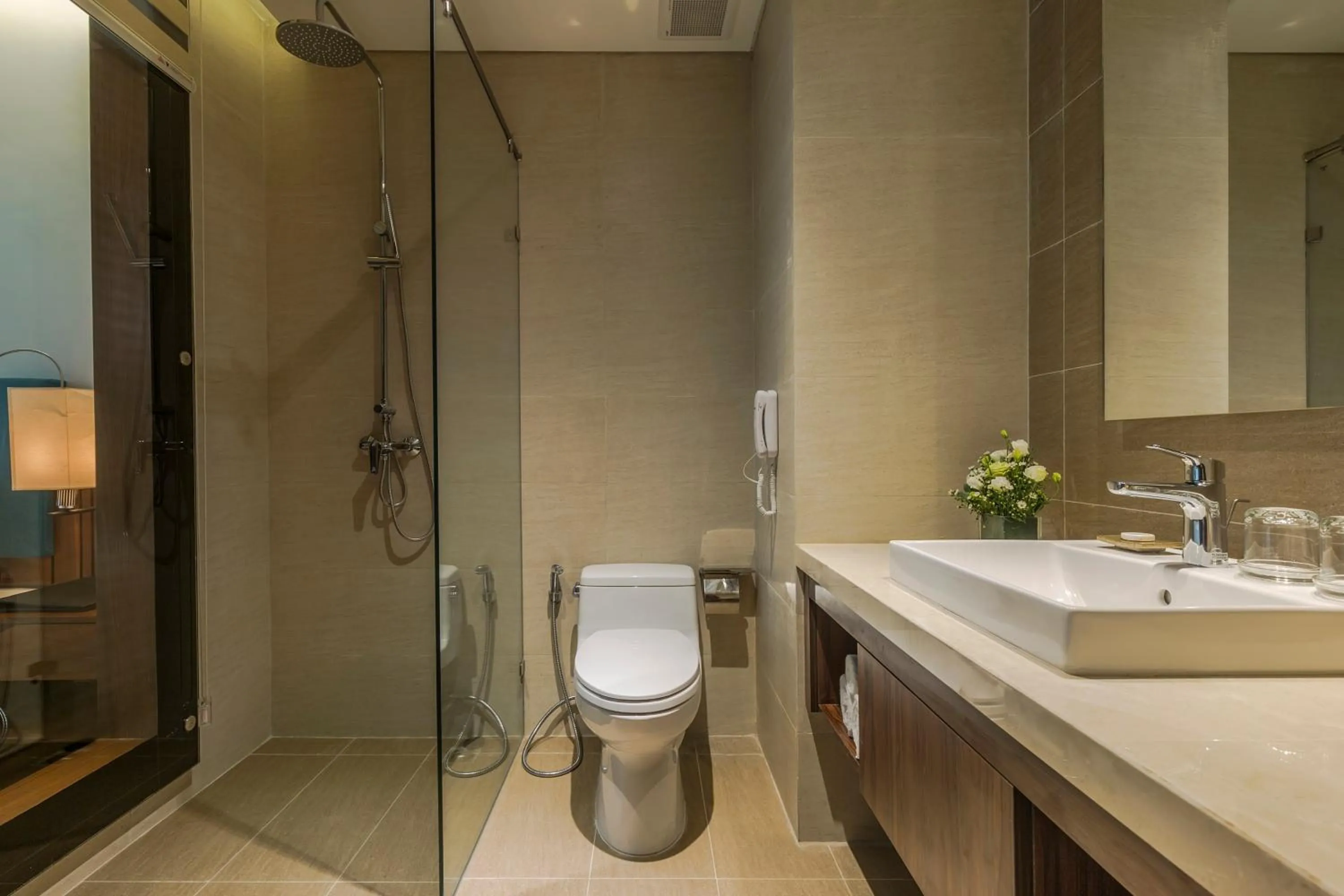 Bathroom in Maximilan Danang Beach Hotel