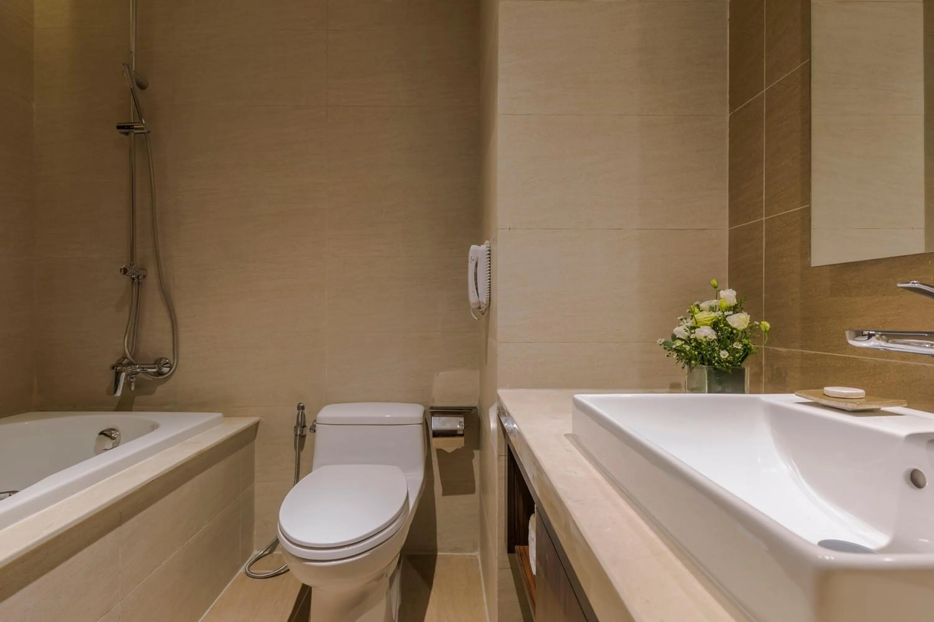 Bathroom in Maximilan Danang Beach Hotel