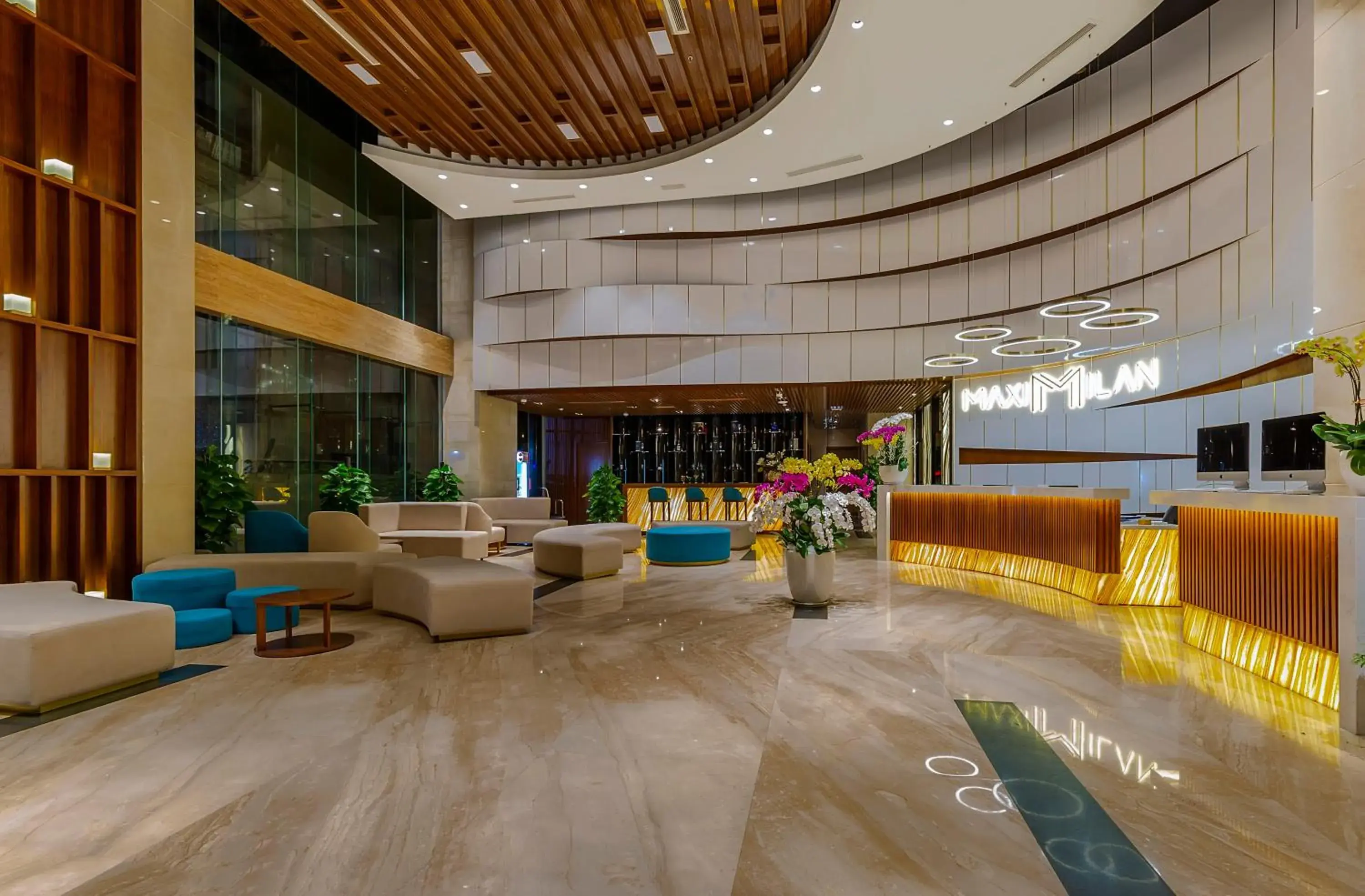 Lobby or reception in Maximilan Danang Beach Hotel Lobby or reception in Maximilan Danang Beach Hotel