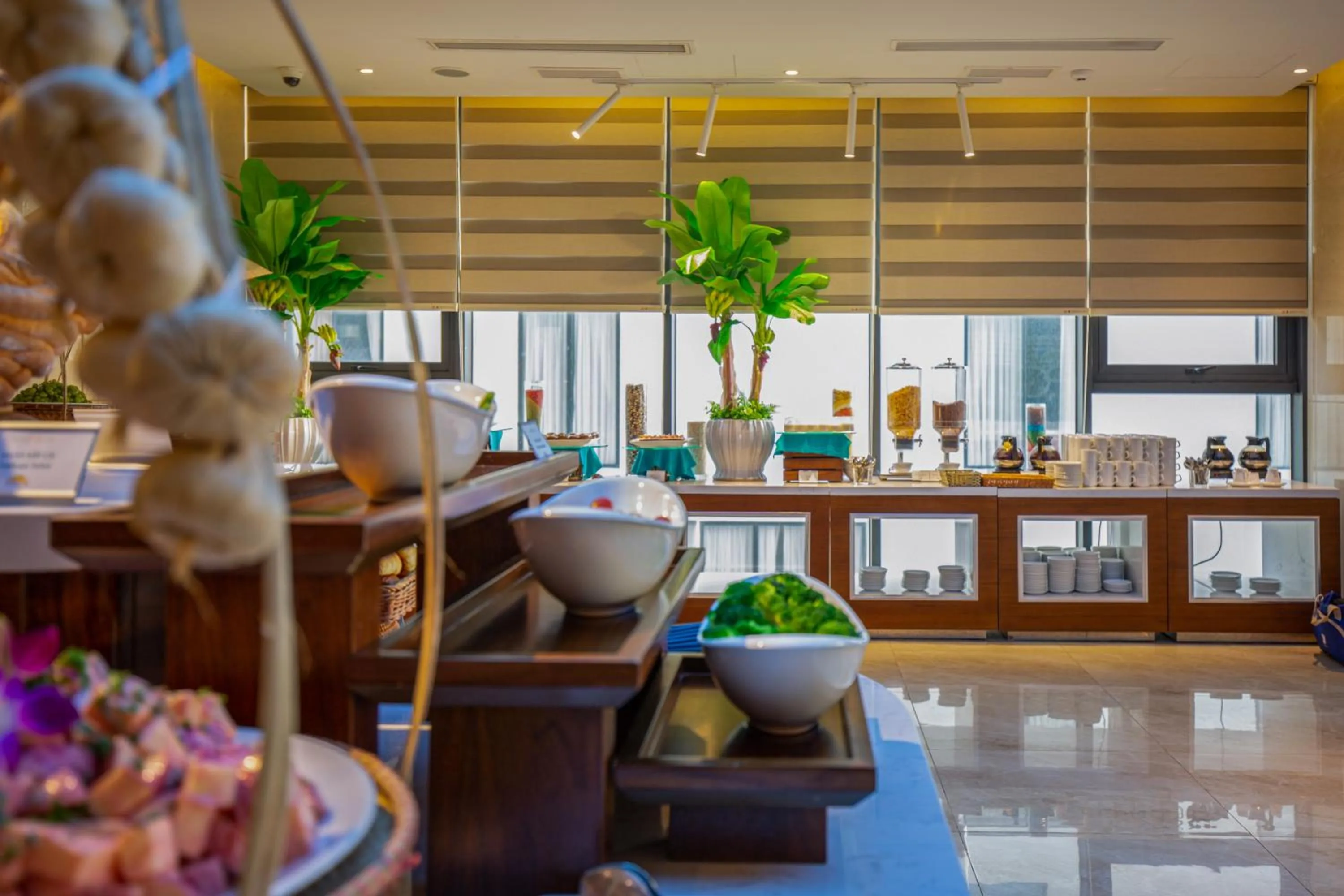 Buffet breakfast in Maximilan Danang Beach Hotel