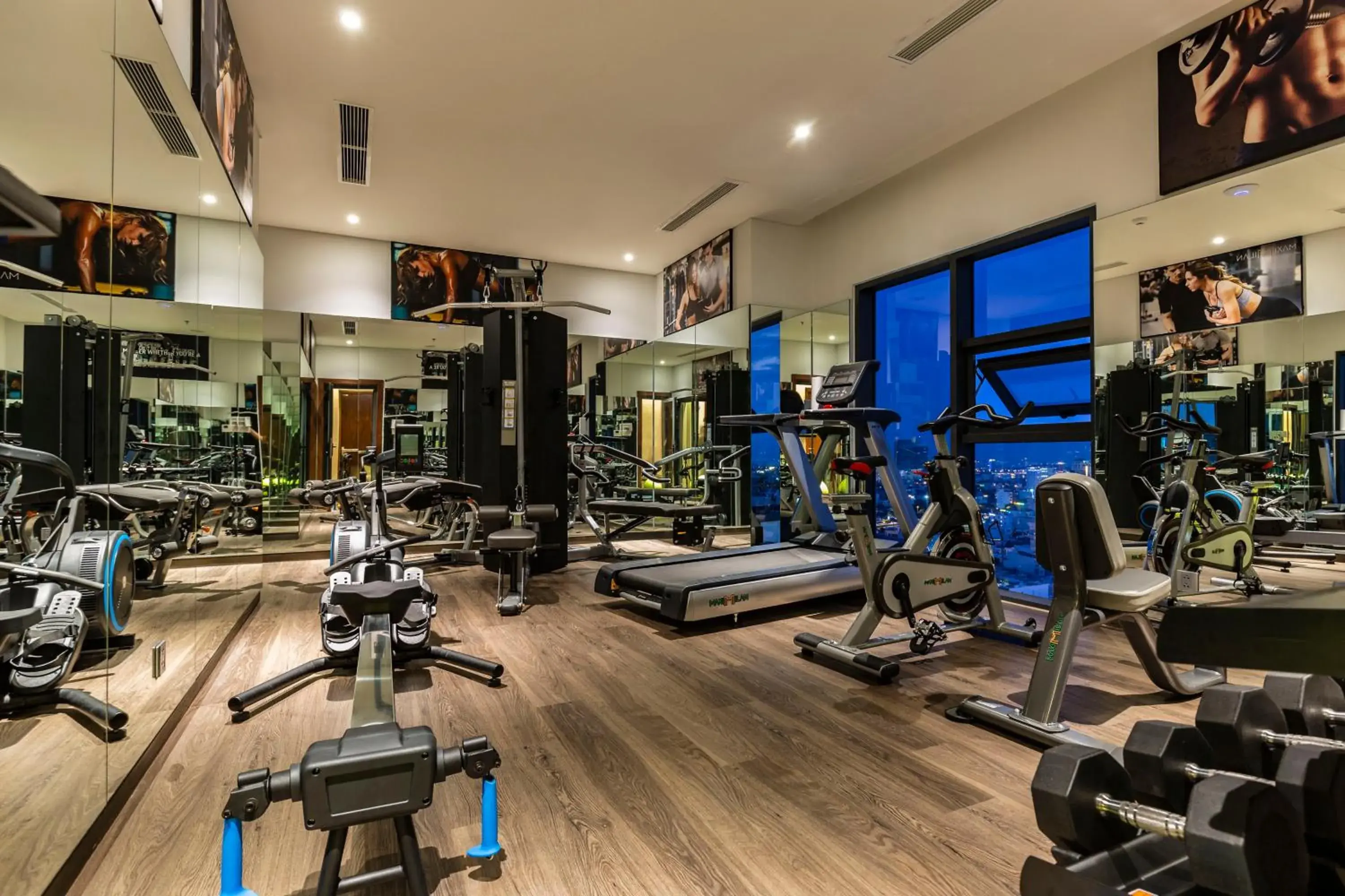Fitness centre/facilities in Maximilan Danang Beach Hotel Fitness centre/facilities in Maximilan Danang Beach Hotel
