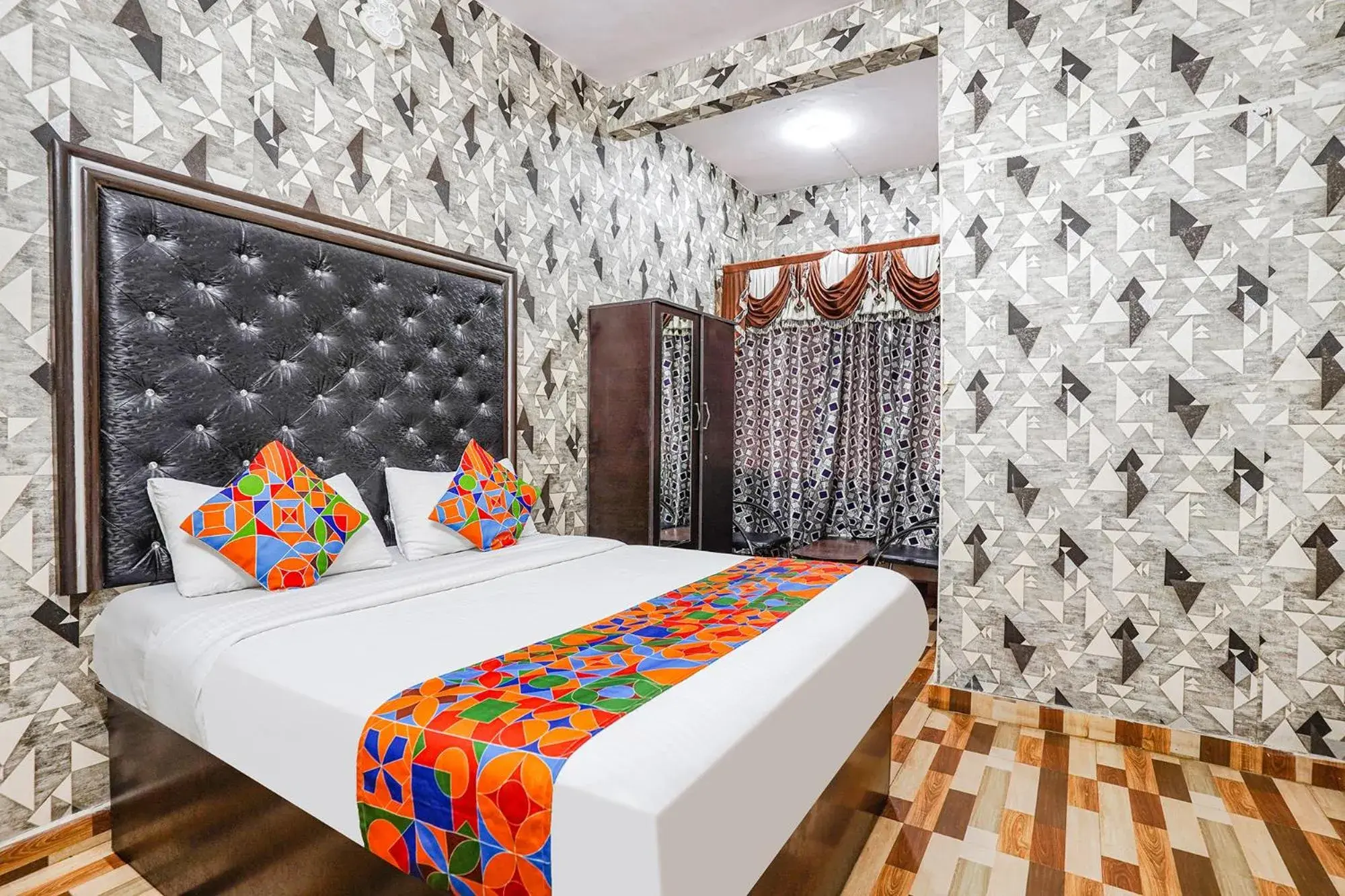 Bed in FabHotel Pavithraa Edition - Nr Yeshwantpur Circle Bed in FabHotel Pavithraa Edition - Nr Yeshwantpur Circle