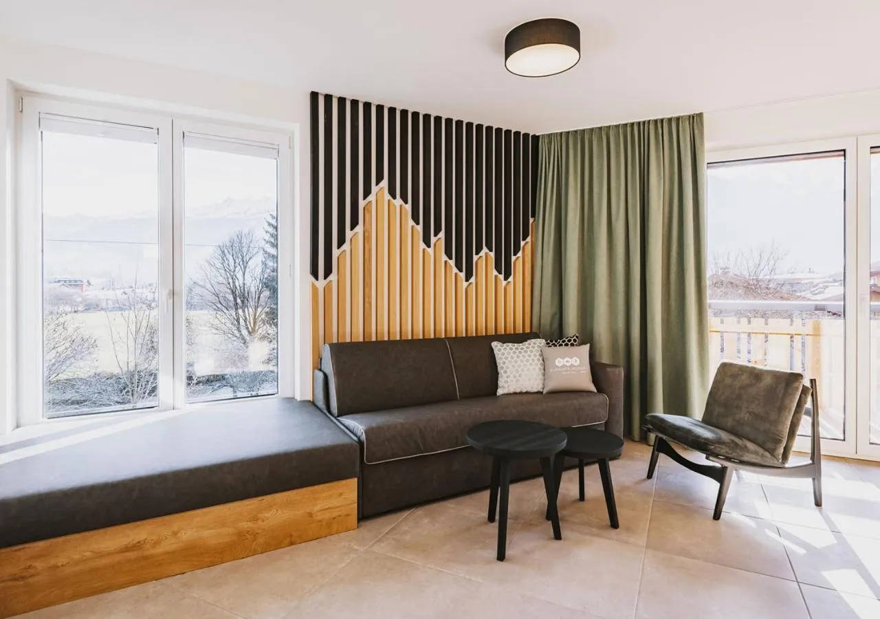 View (from property/room), Bed in Elements Resort Zell am See BW Signature Collection