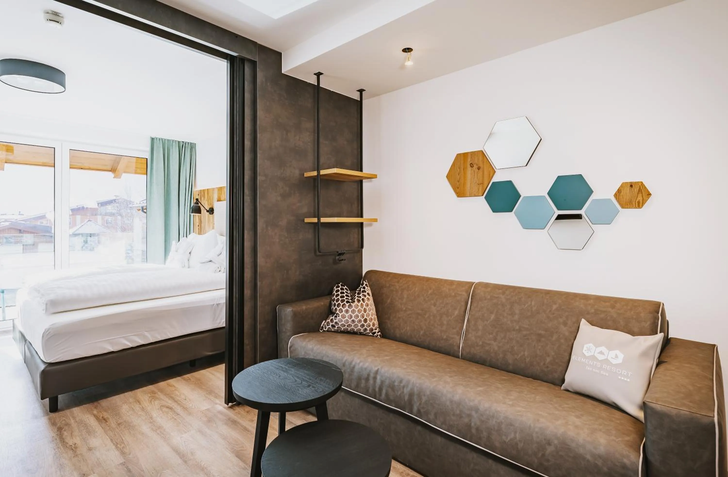 Bed in Elements Resort Zell am See BW Signature Collection