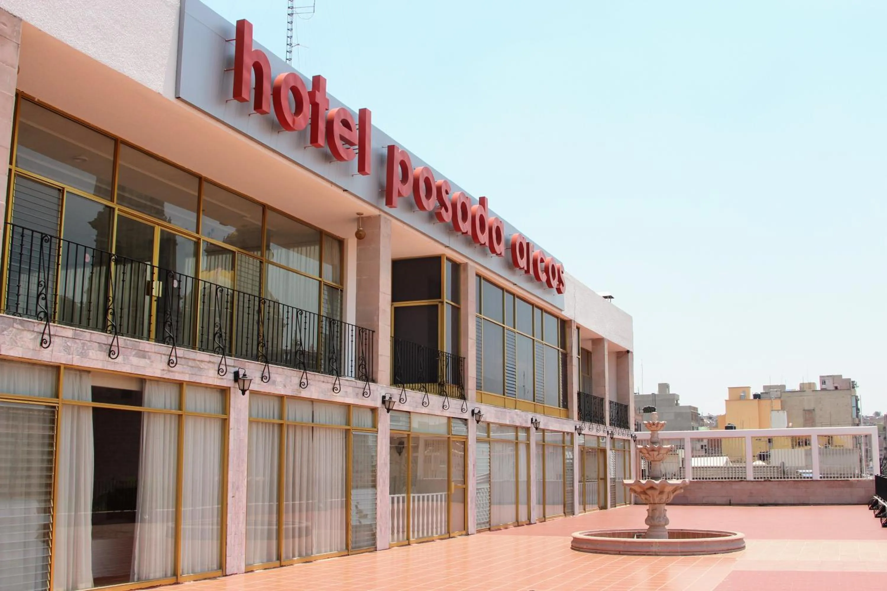 Balcony/Terrace in Hotel Posada Arcos