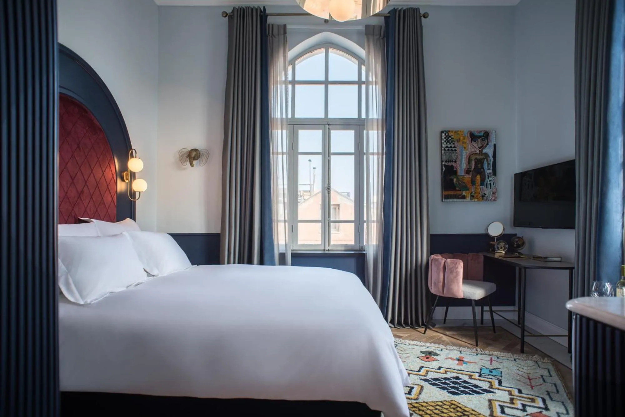 Photo of the whole room, Bed in Elmina Hotel Jaffa