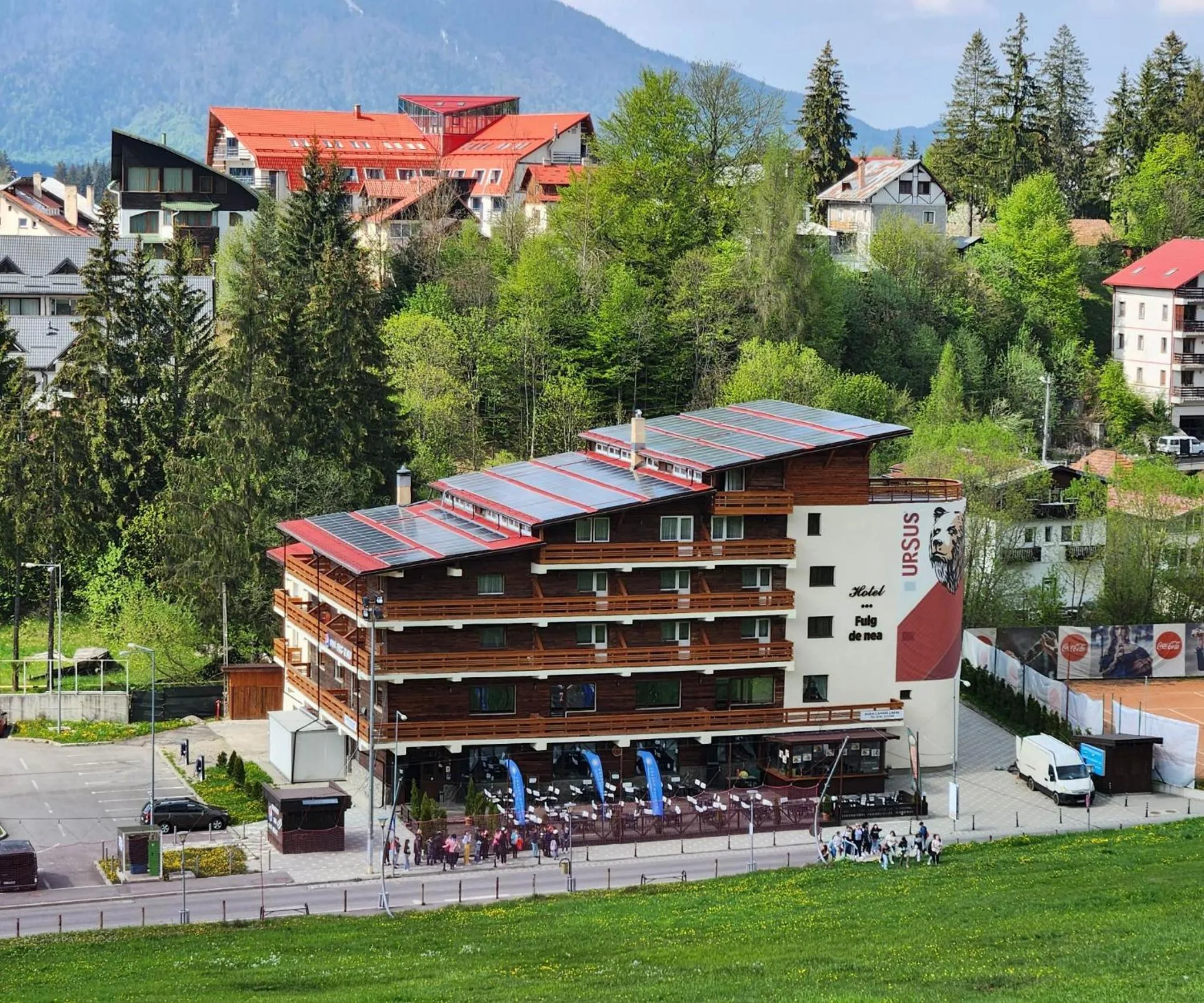 Location in Cabana Fulg De Nea Predeal