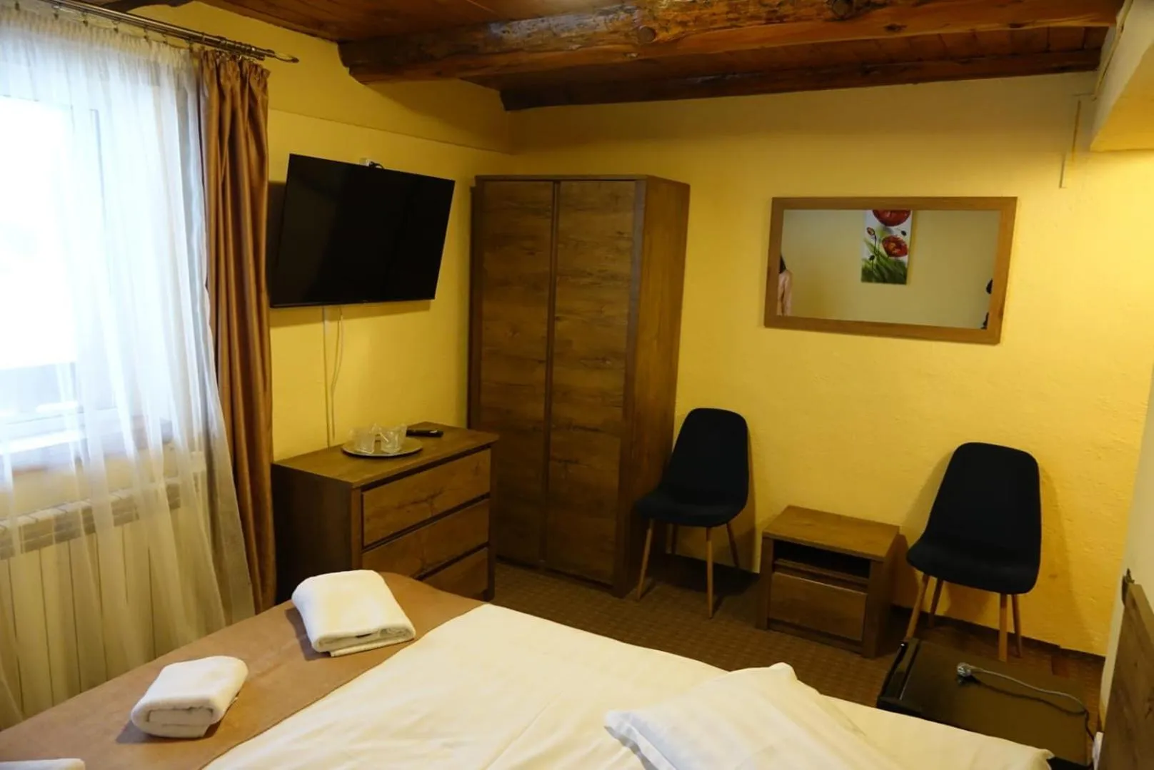 Bed in Cabana Fulg De Nea Predeal