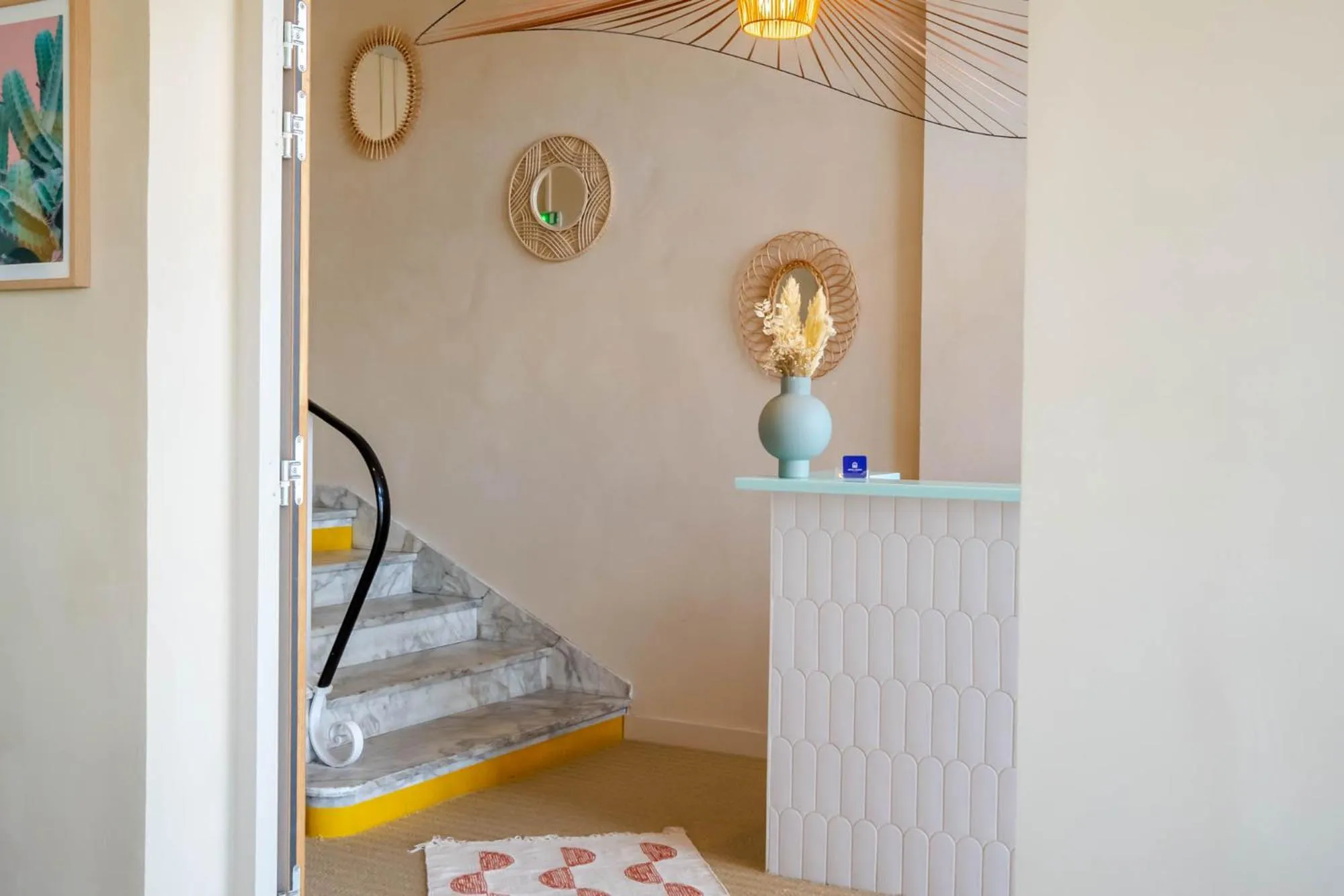 Lobby or reception in Hôtel Océan