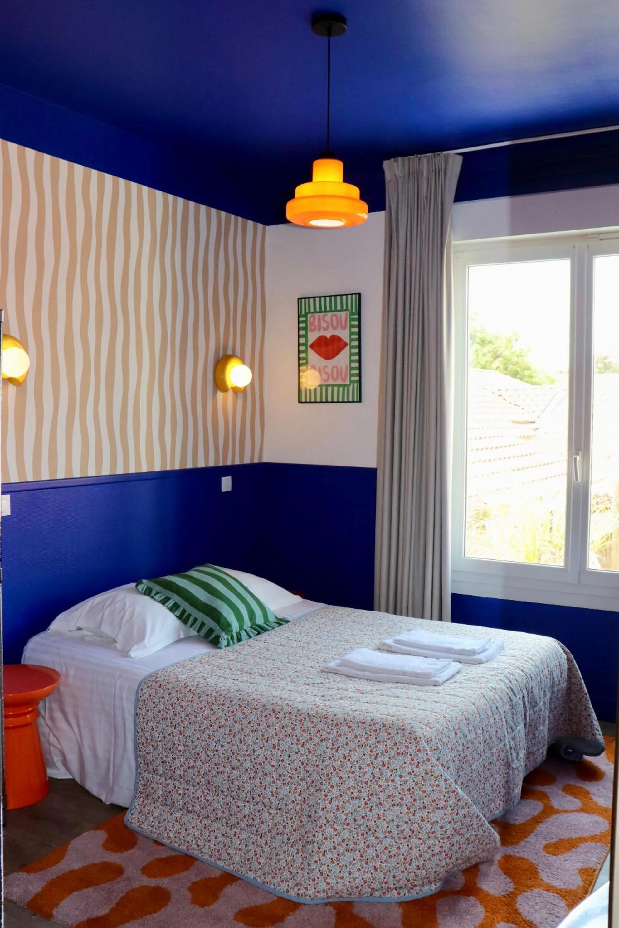 Bed in Hôtel Océan