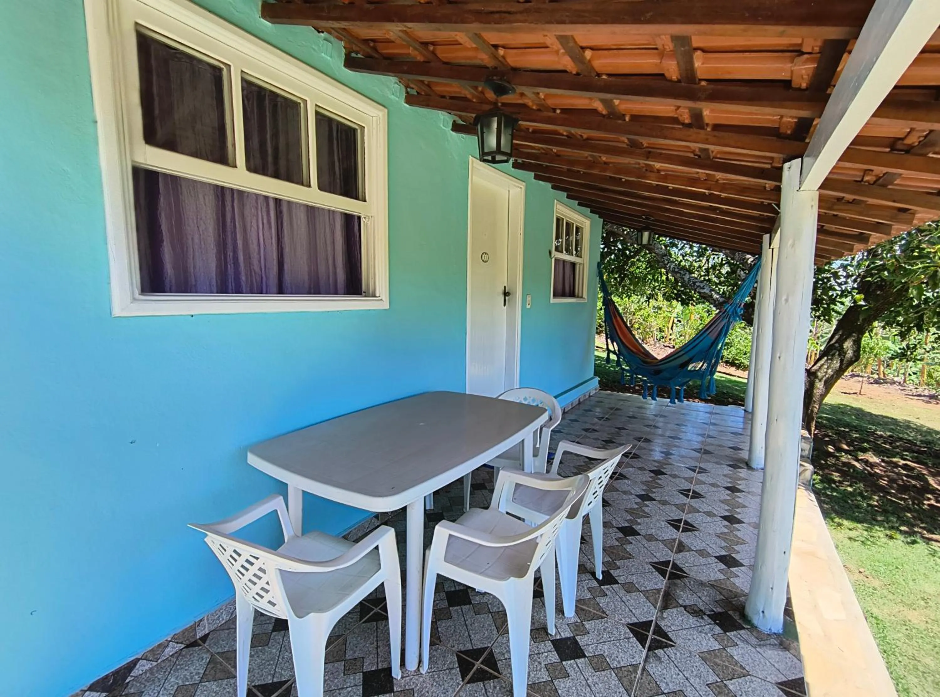 Patio in Pousada Recanto do Sossego