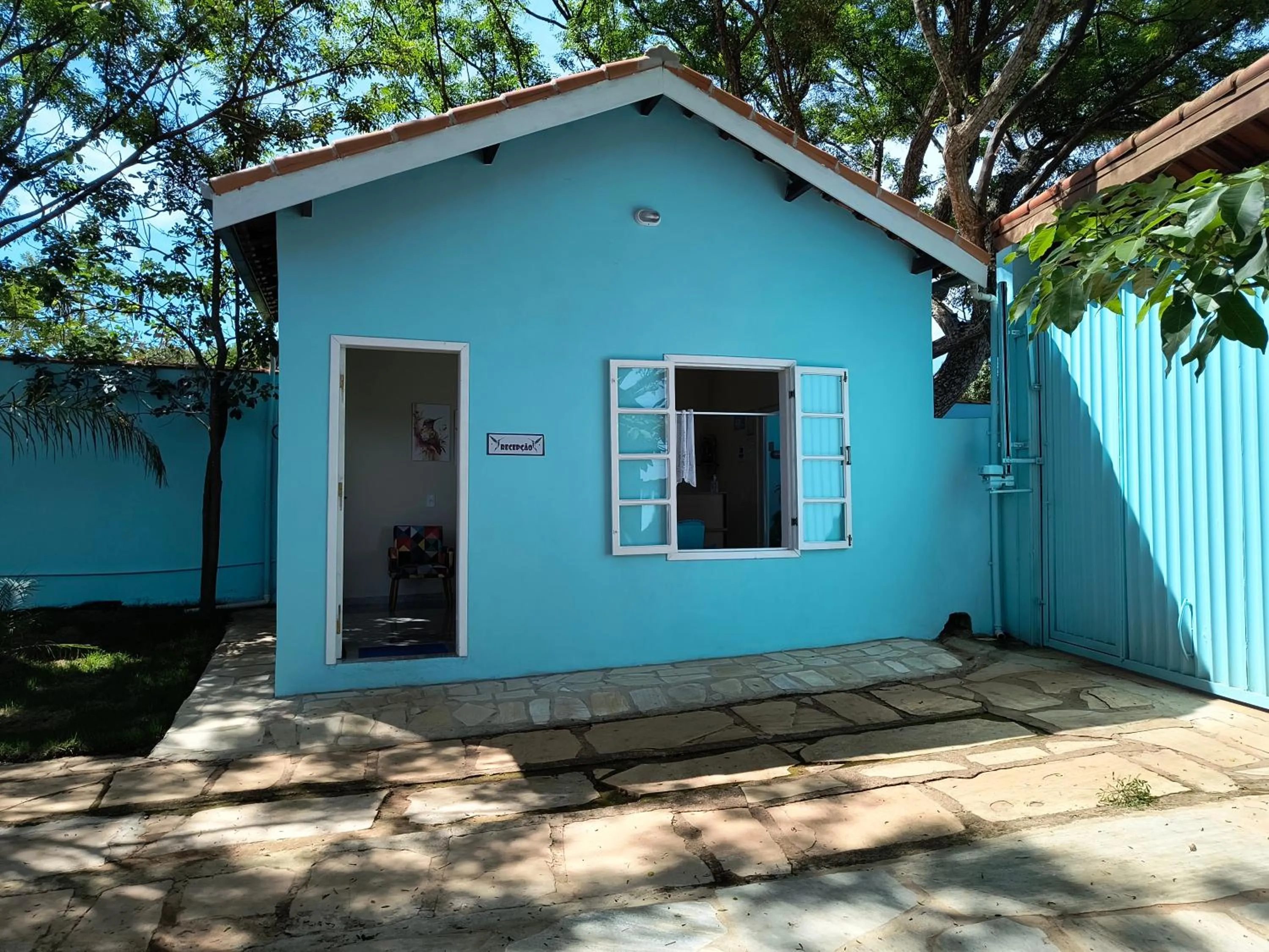 Lobby or reception in Pousada Recanto do Sossego