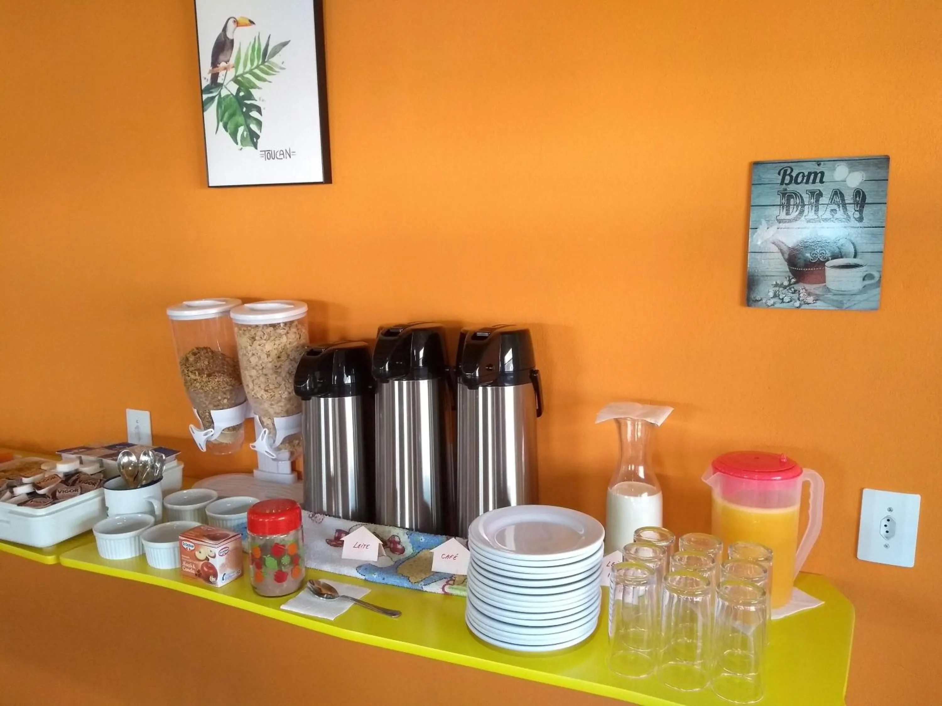 Breakfast in Pousada Recanto do Sossego