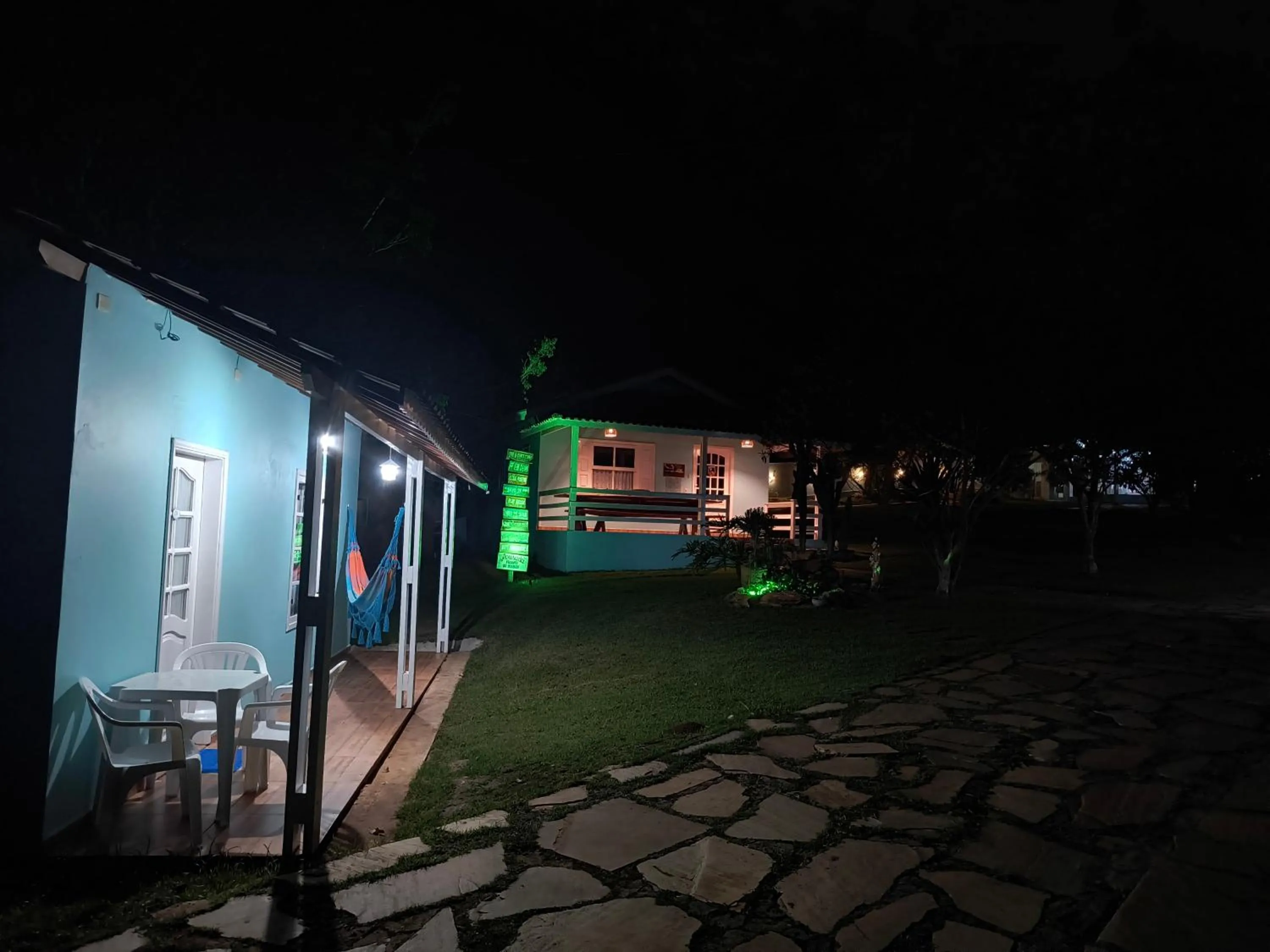 Night in Pousada Recanto do Sossego
