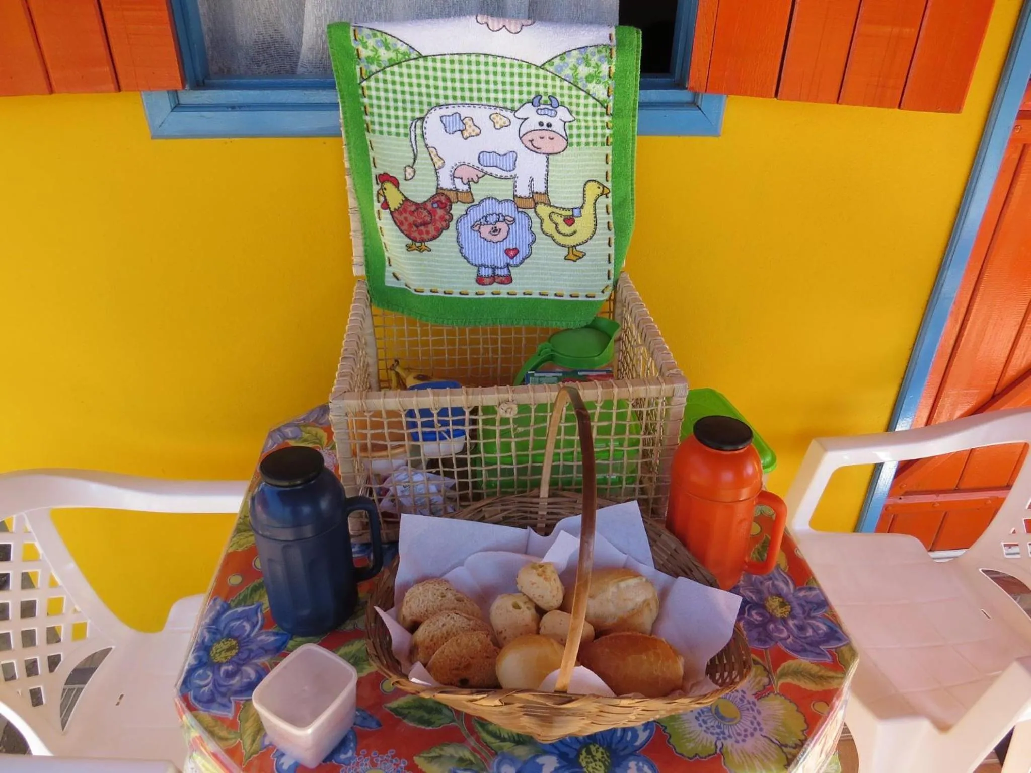 Breakfast in Pousada Recanto do Sossego