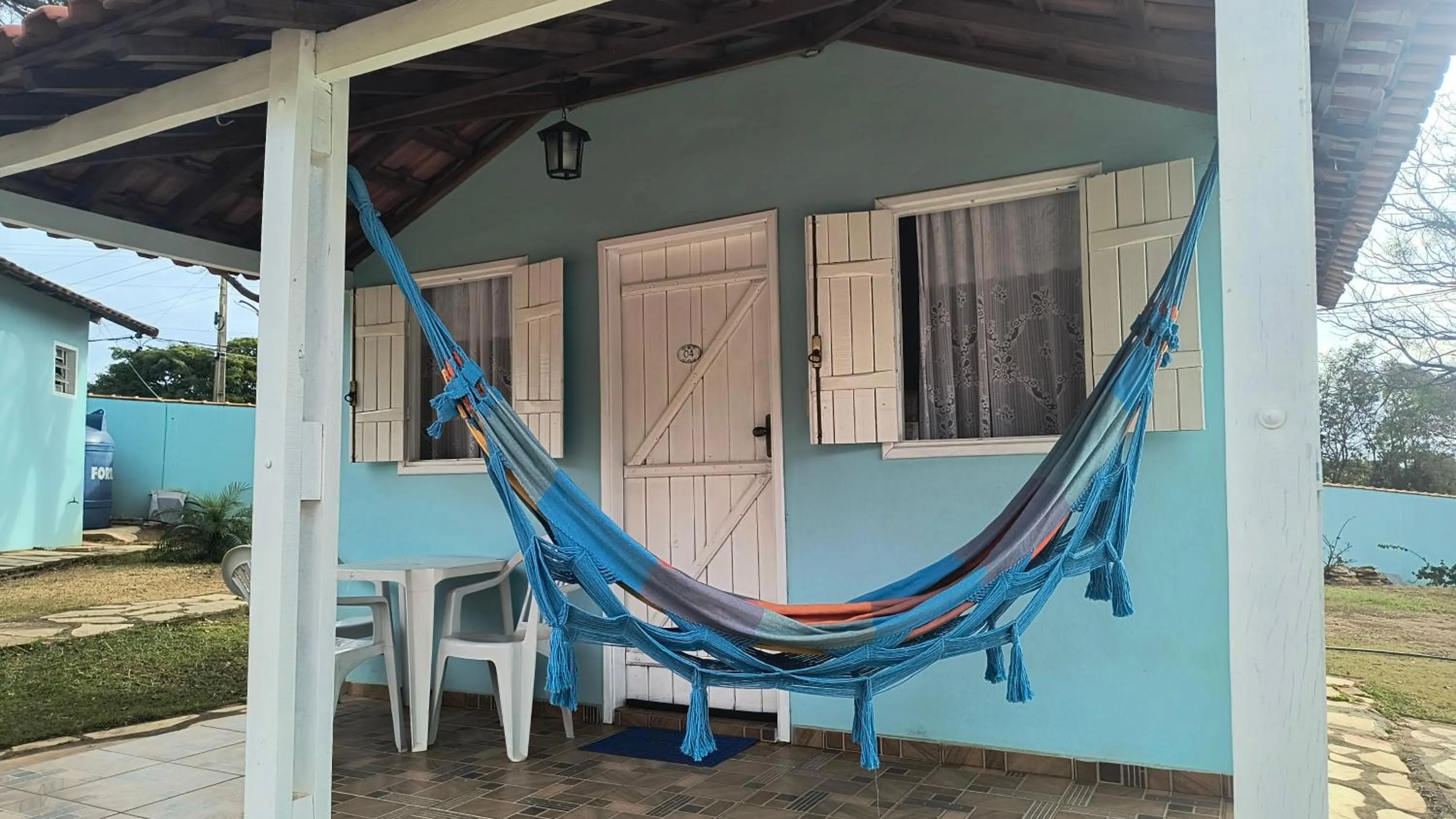 Patio in Pousada Recanto do Sossego