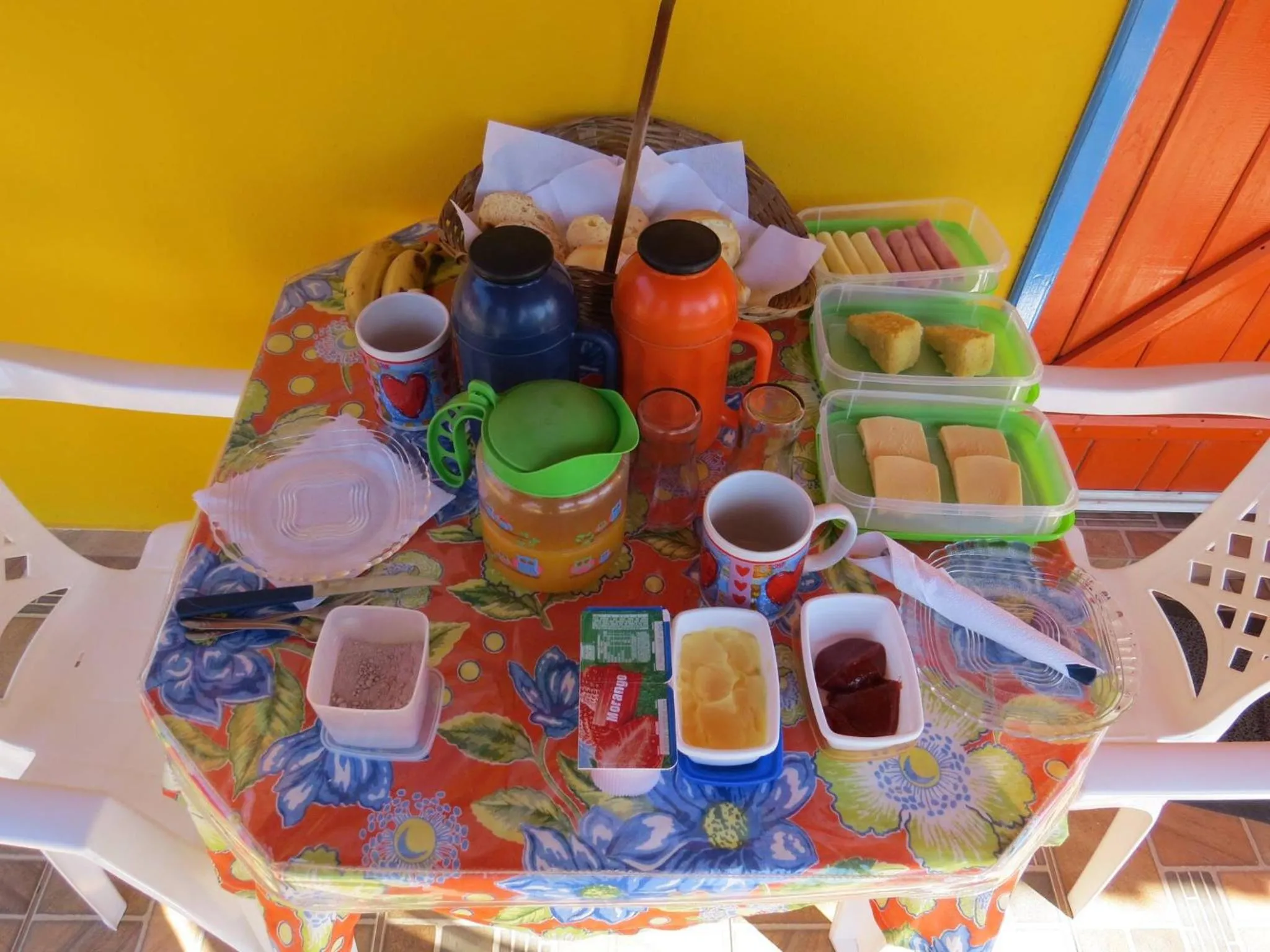 Breakfast in Pousada Recanto do Sossego