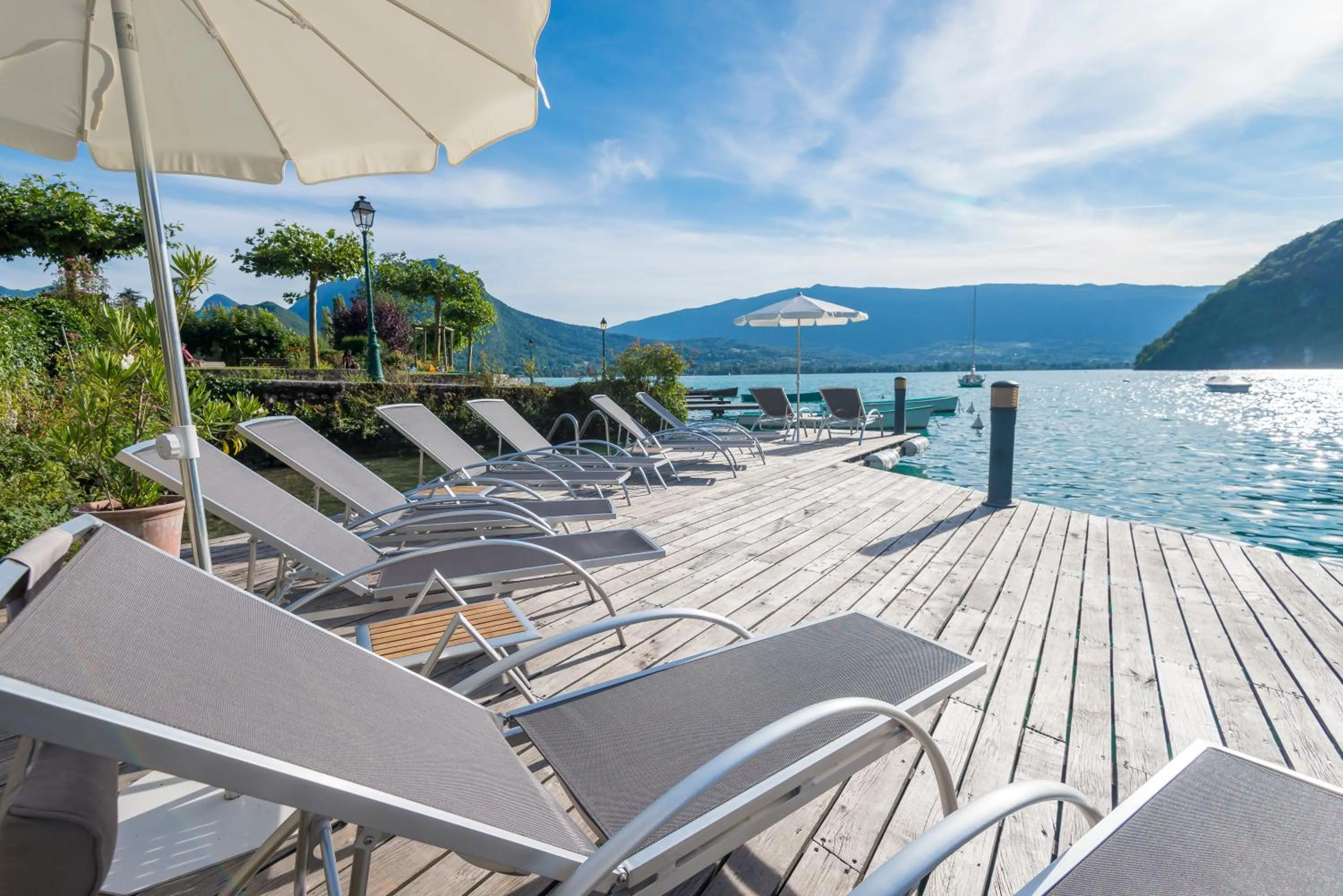 Beach in Abbaye de Talloires