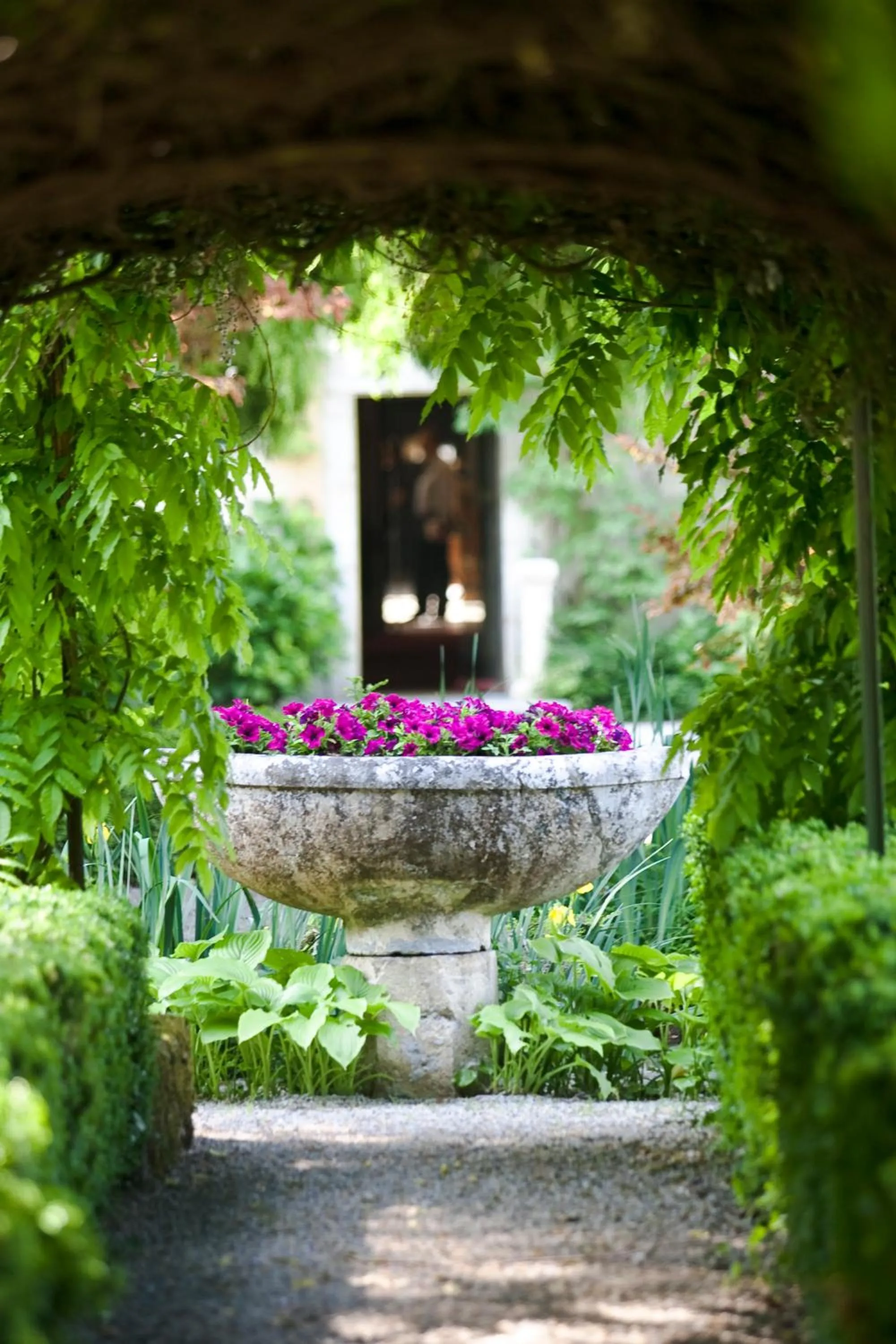 Decorative detail in Abbaye de Talloires