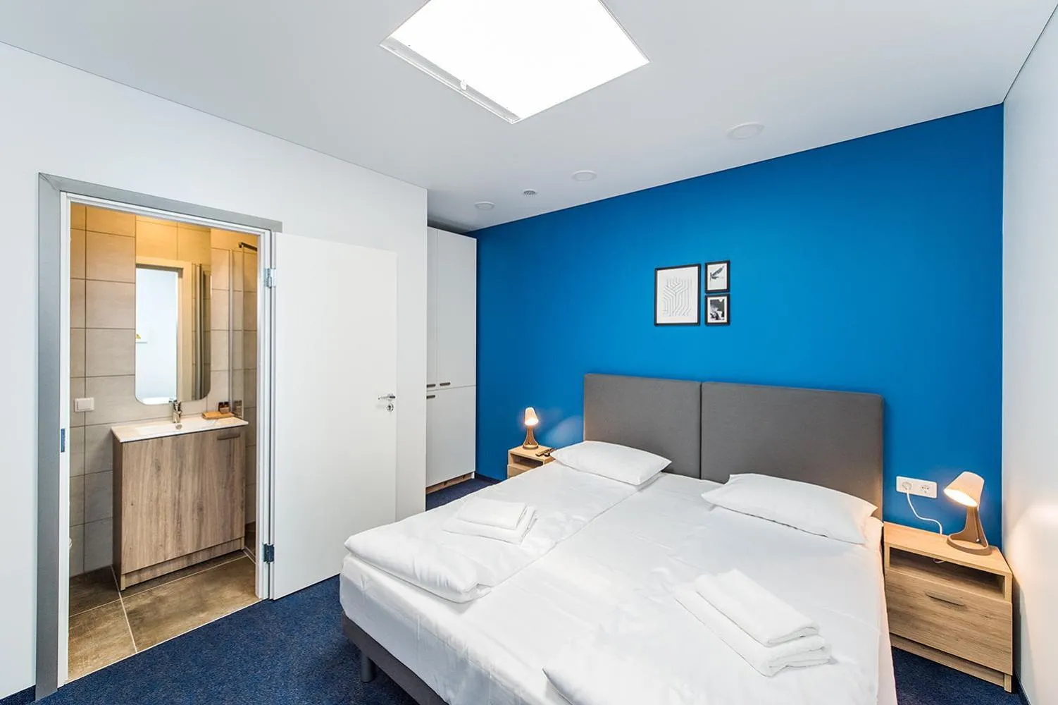 Photo of the whole room, Bed in Zaliakalnio terasos apartamentai