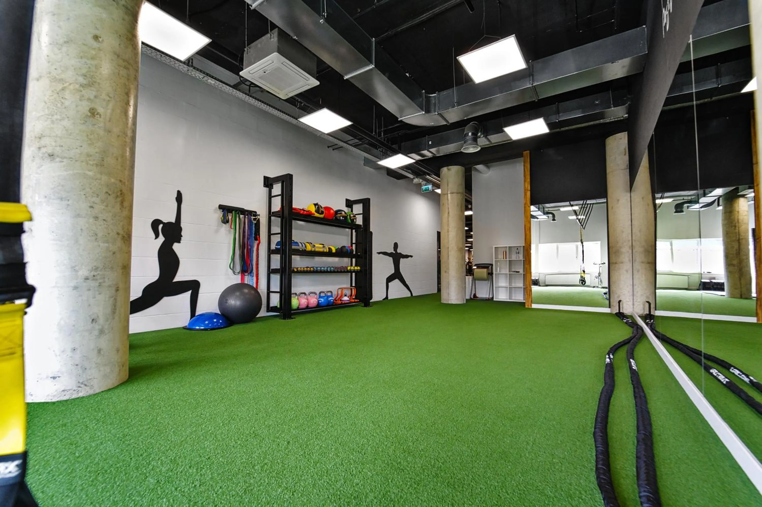 Fitness centre/facilities in Zaliakalnio terasos apartamentai