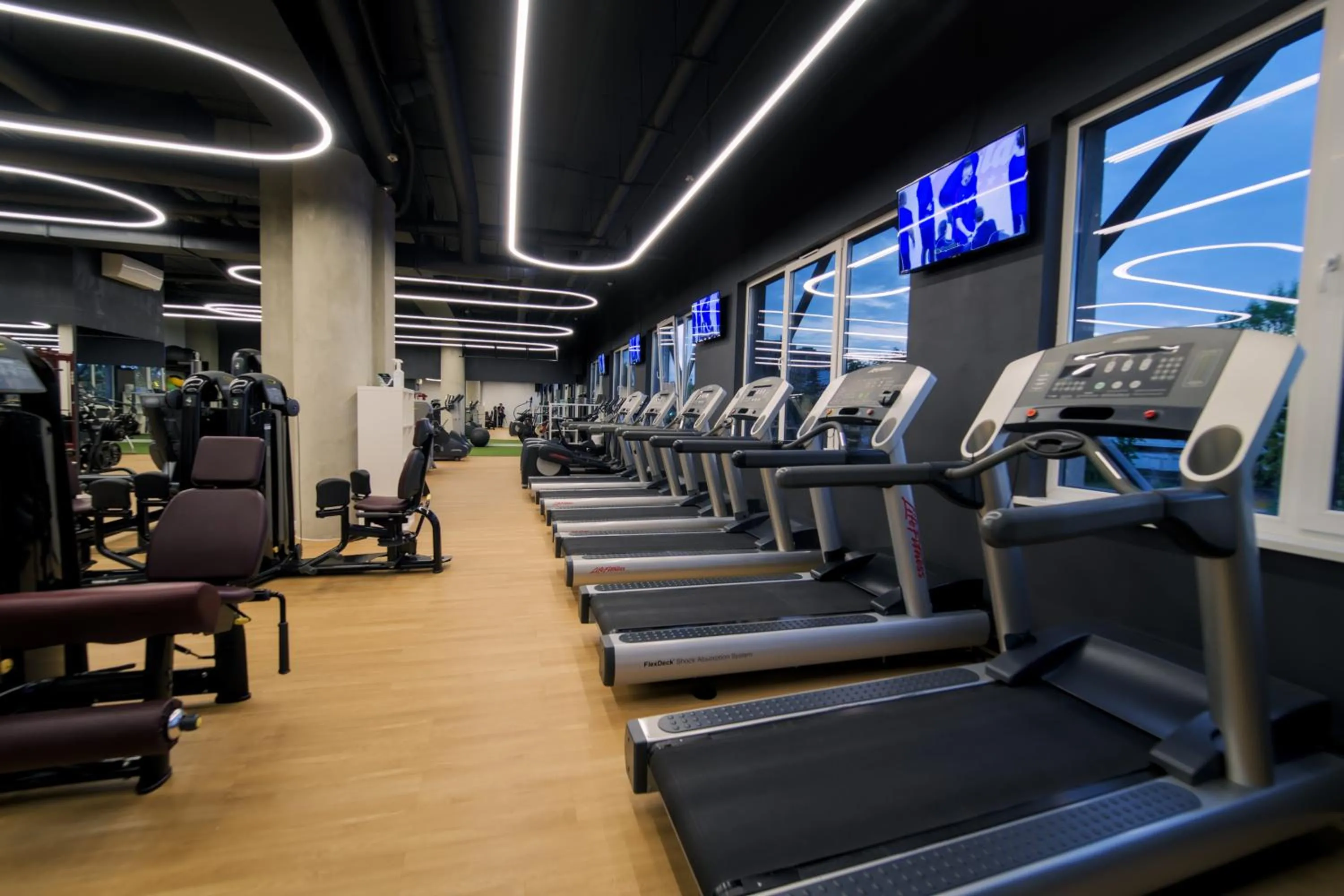 Fitness centre/facilities in Zaliakalnio terasos apartamentai