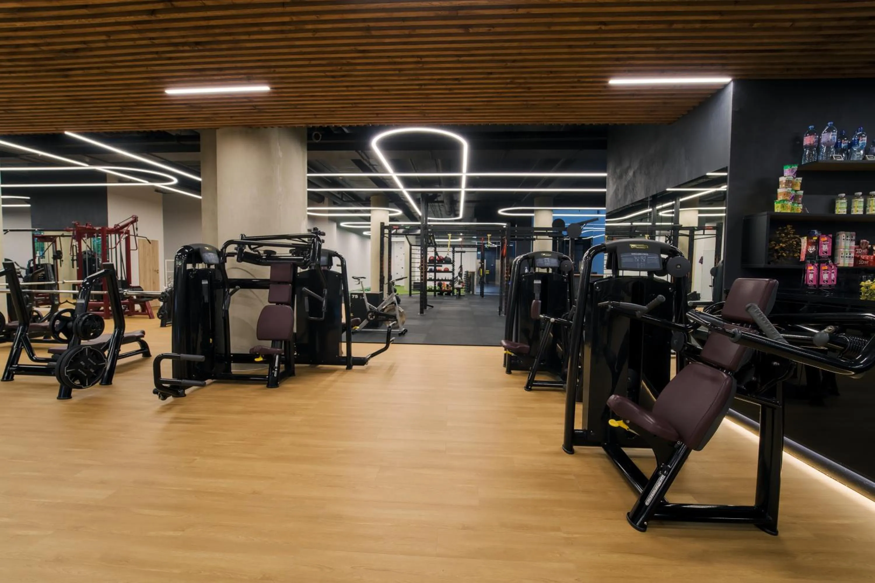 Fitness centre/facilities in Zaliakalnio terasos apartamentai