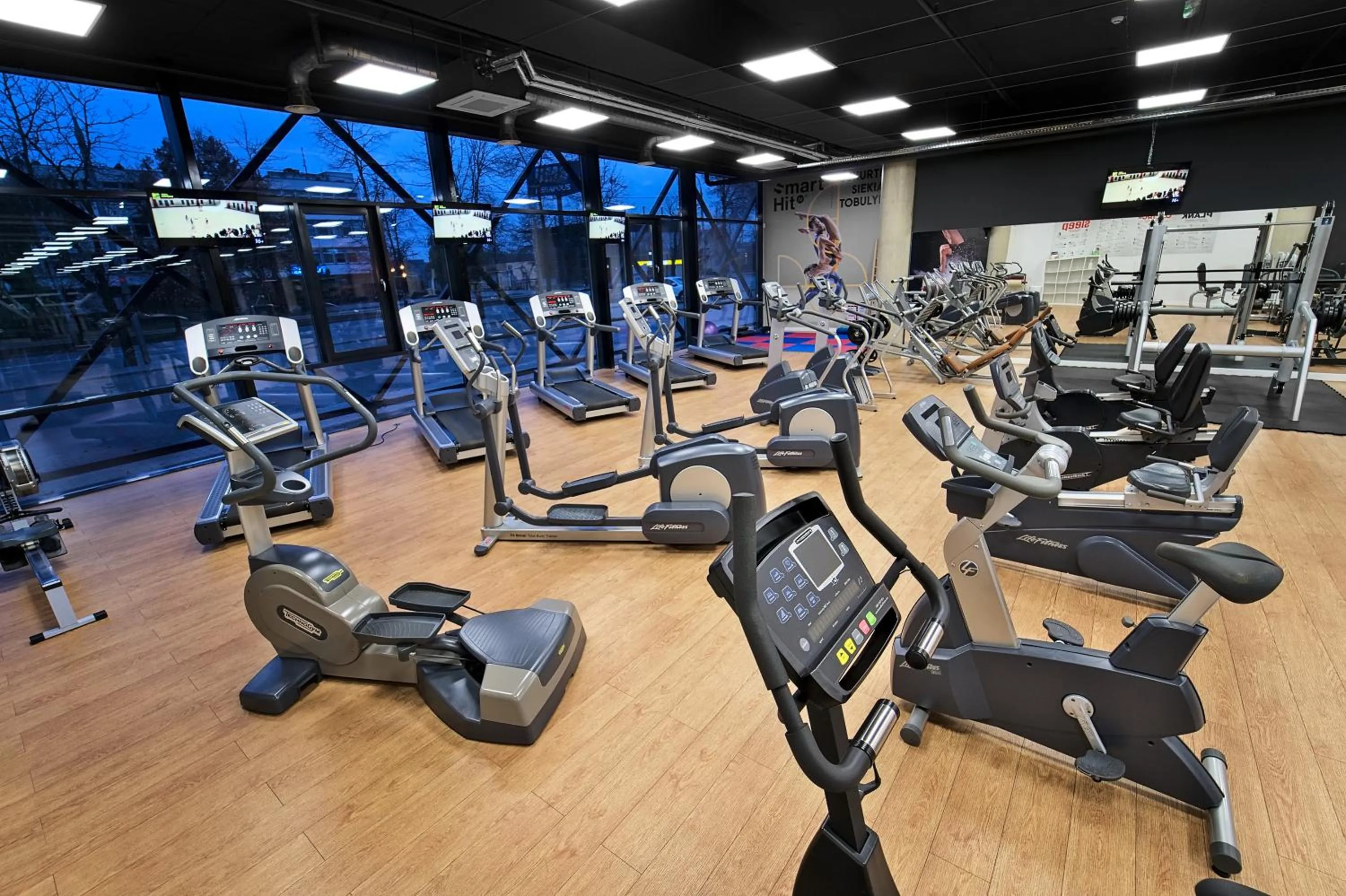Fitness centre/facilities in Zaliakalnio terasos apartamentai