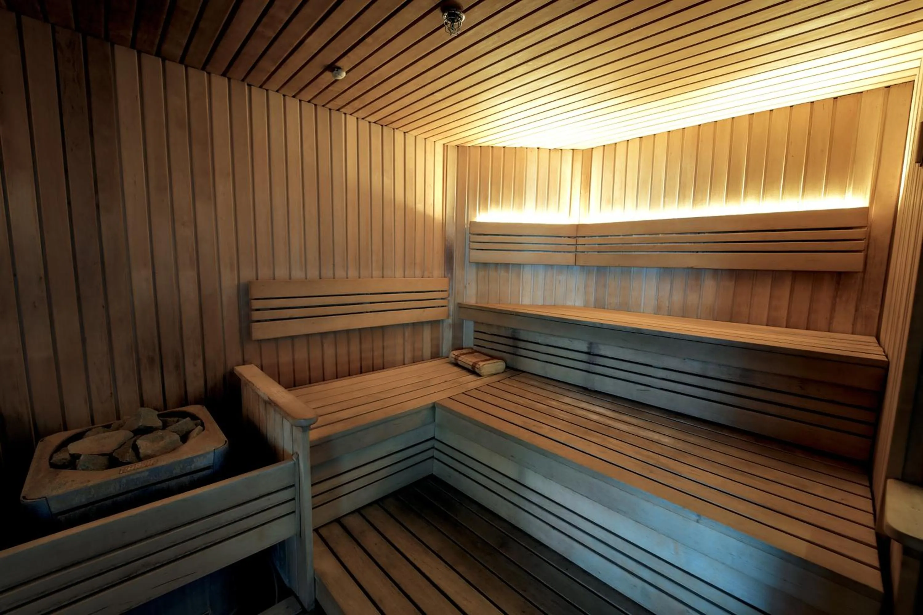 Sauna in Zaliakalnio terasos apartamentai