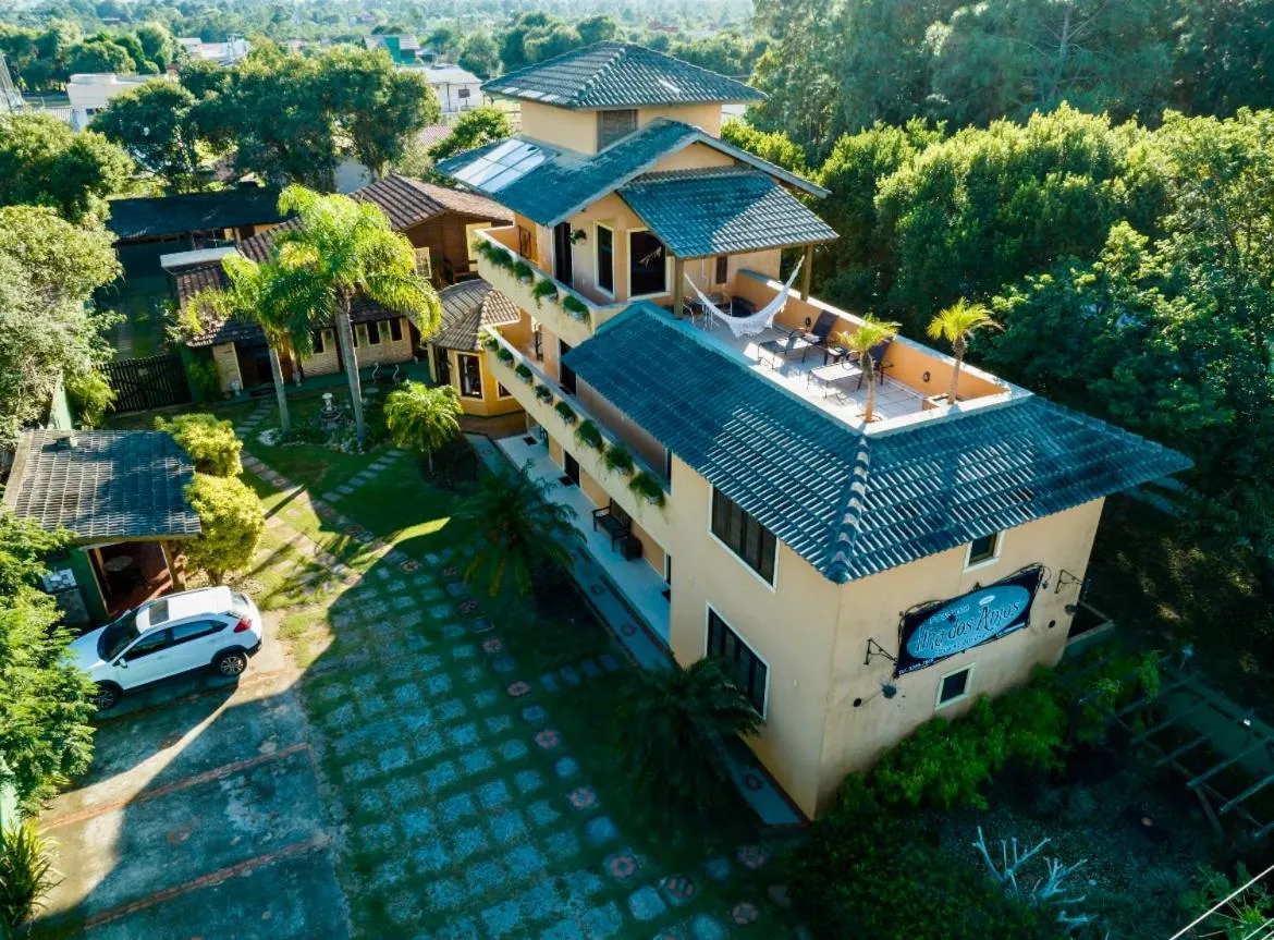 kitchen in Pousada Ilha dos Anjos