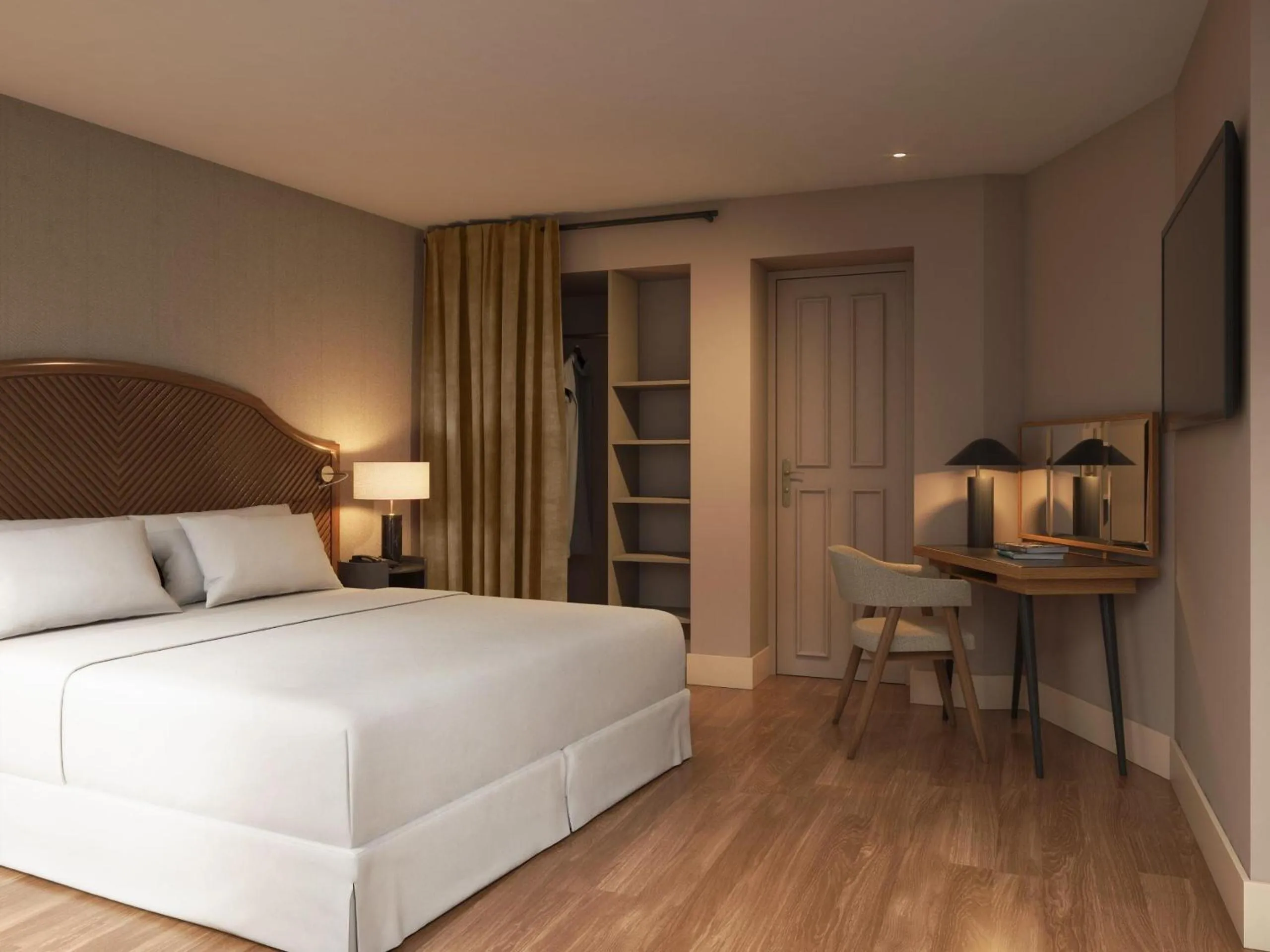 Bedroom, Bed in NH Paris Opéra Faubourg